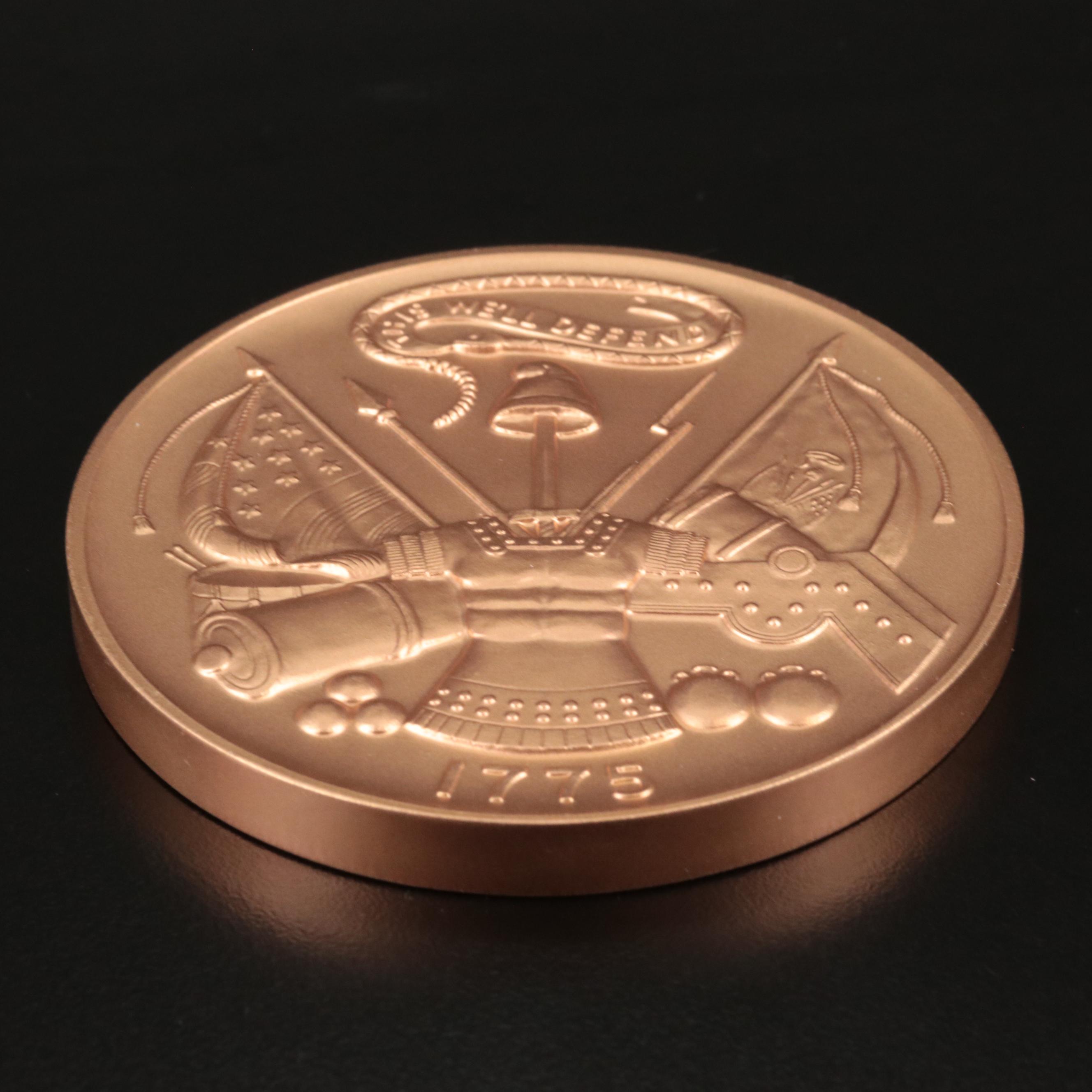 1975 United States Army Bronze Medal