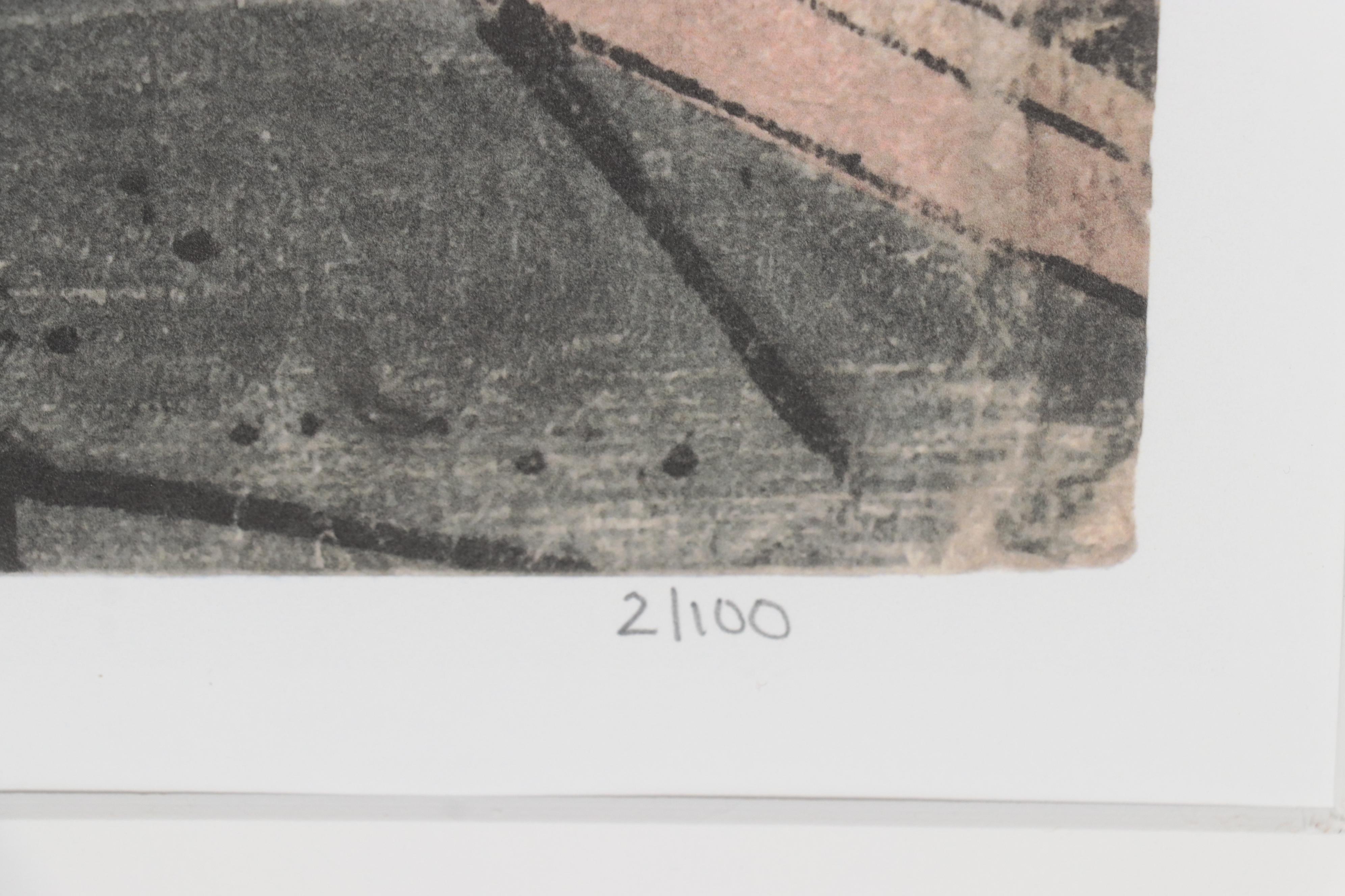 Lithograph After Kuniyoshi "Skilled Samurai"