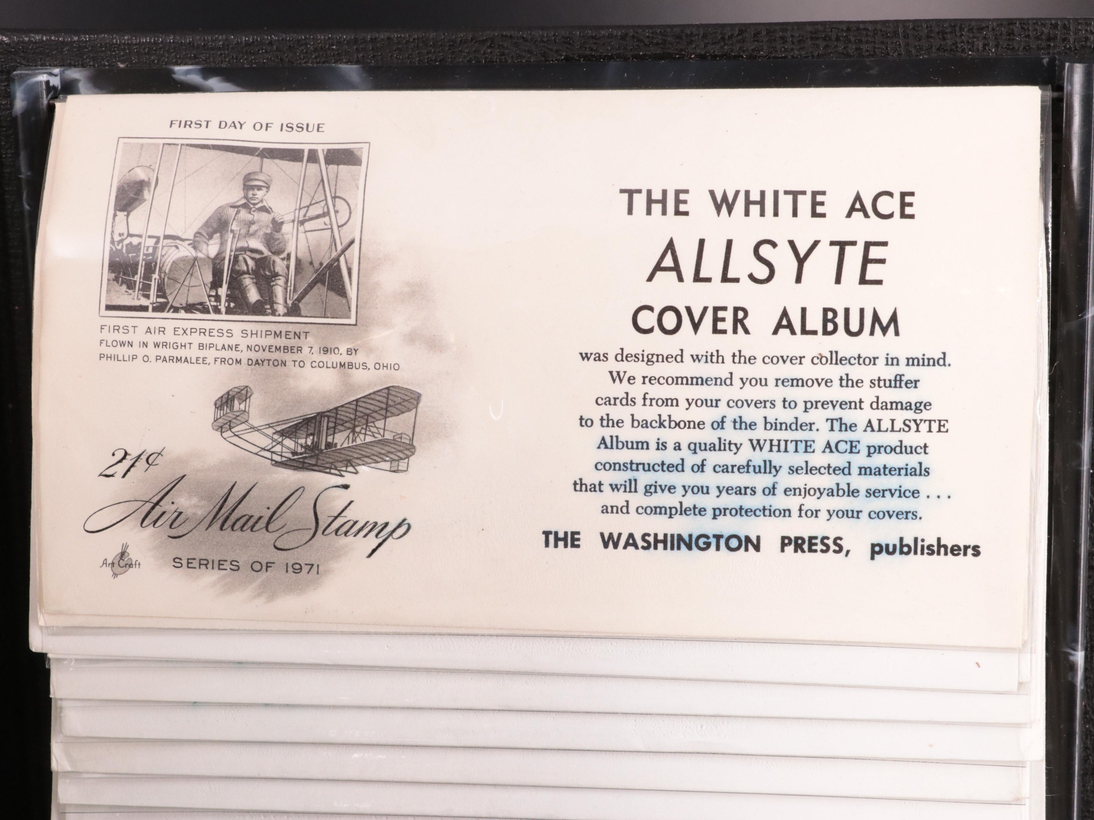 Three Albums of Postal Covers from the 1970s