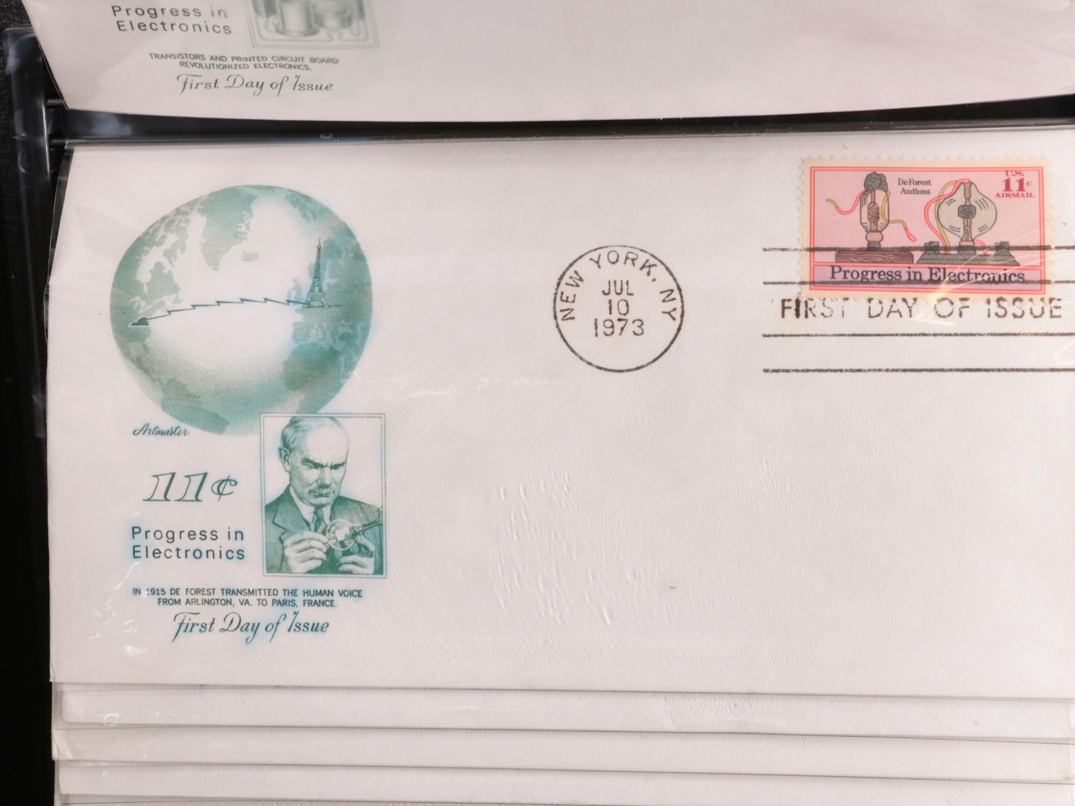 Three Albums of Postal Covers from the 1970s