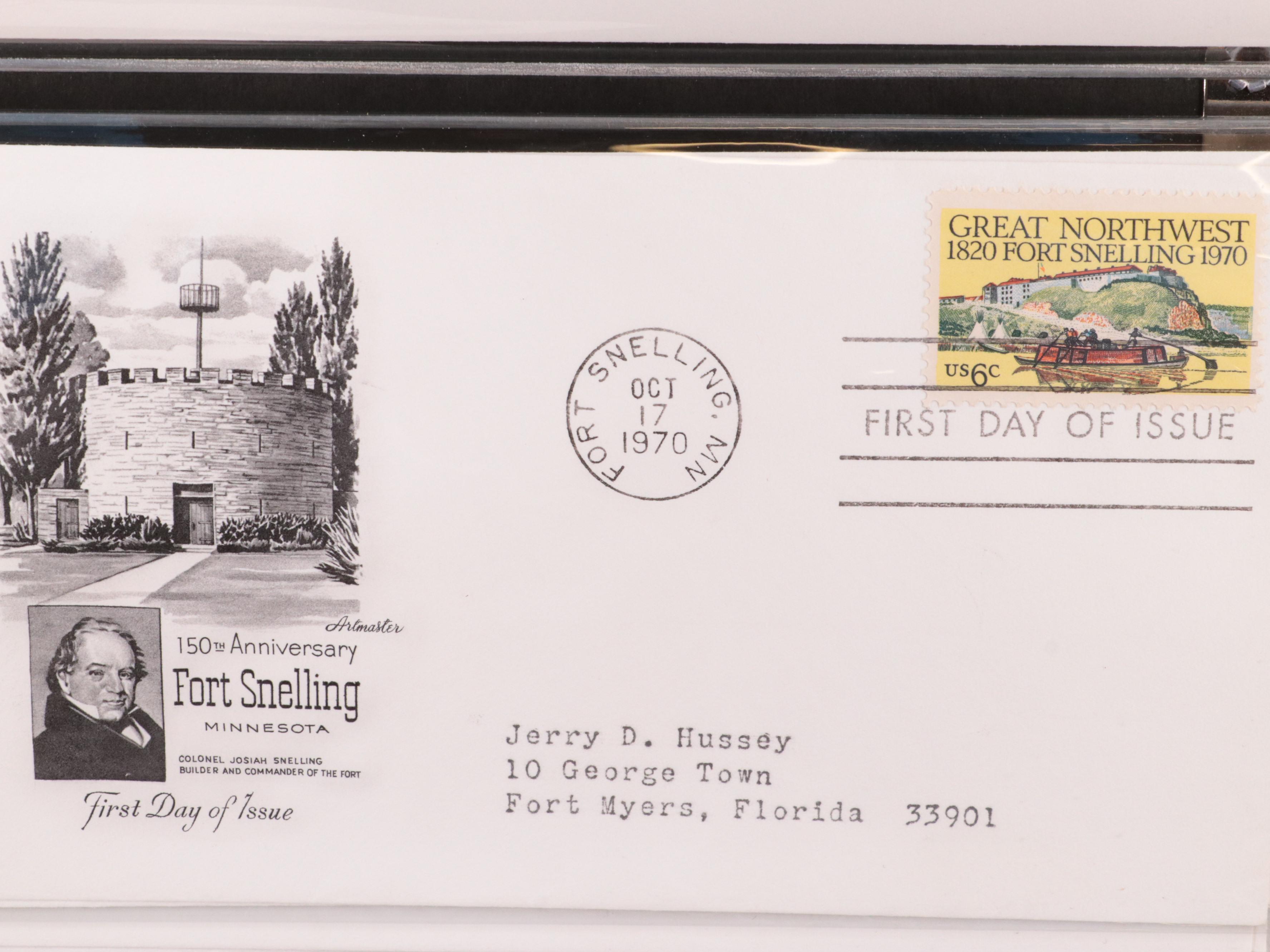 Three Albums of Postal Covers from the 1970s