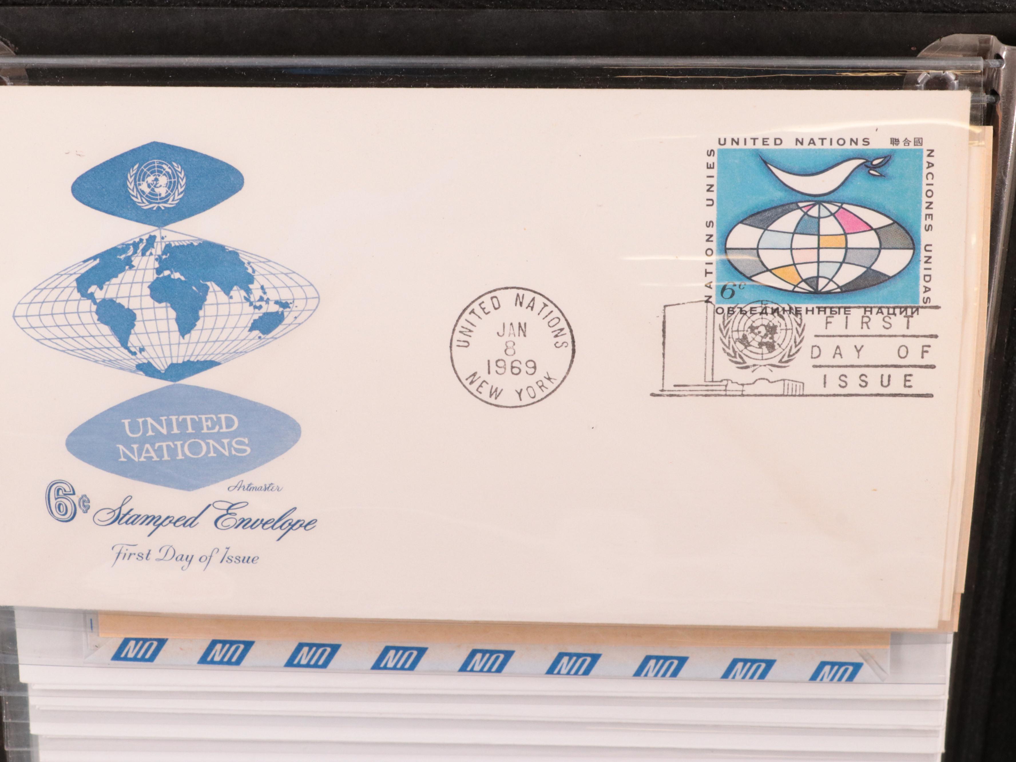 Three Albums of Postal Covers from the 1970s