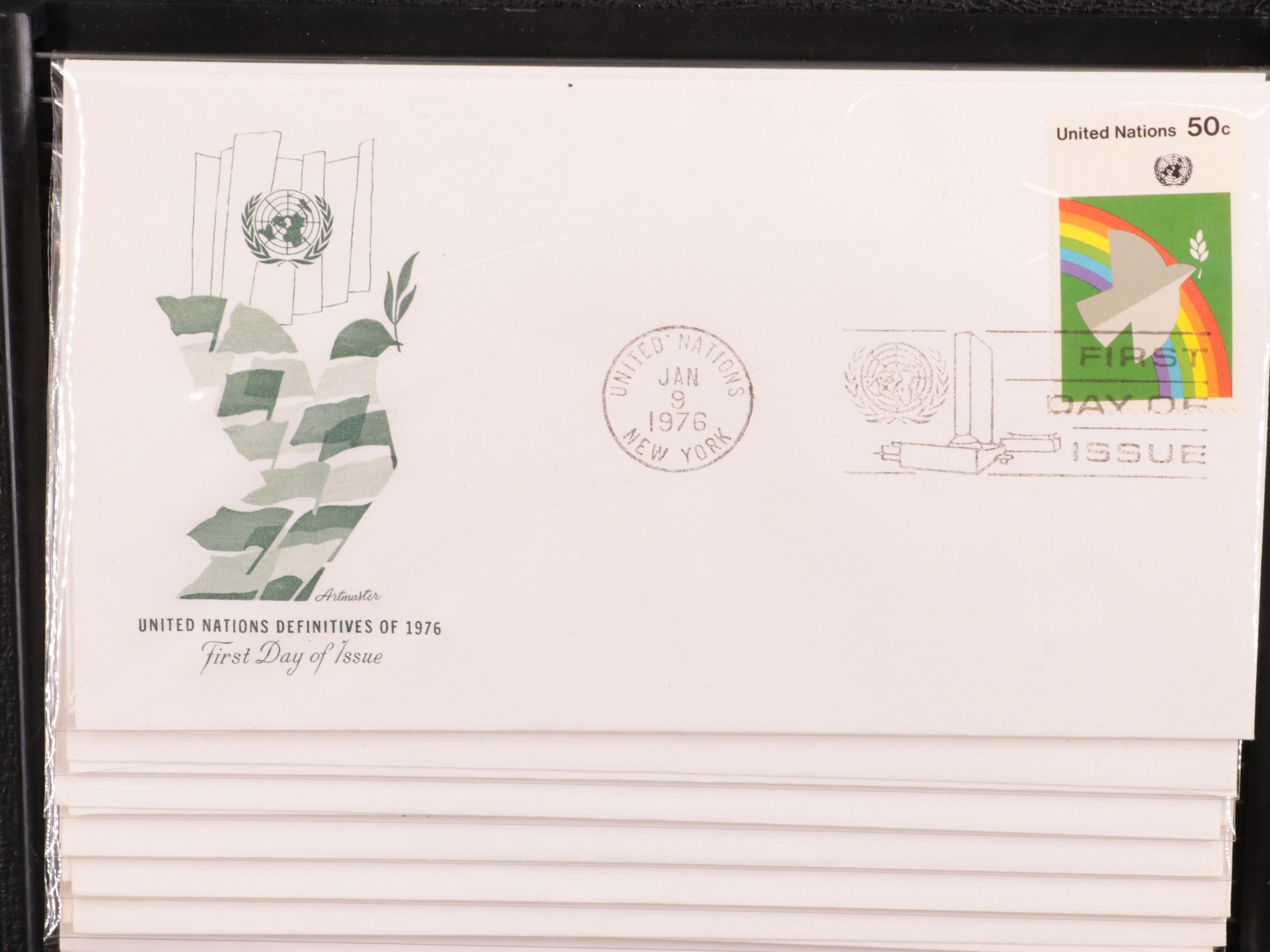 Three Albums of Postal Covers from the 1970s
