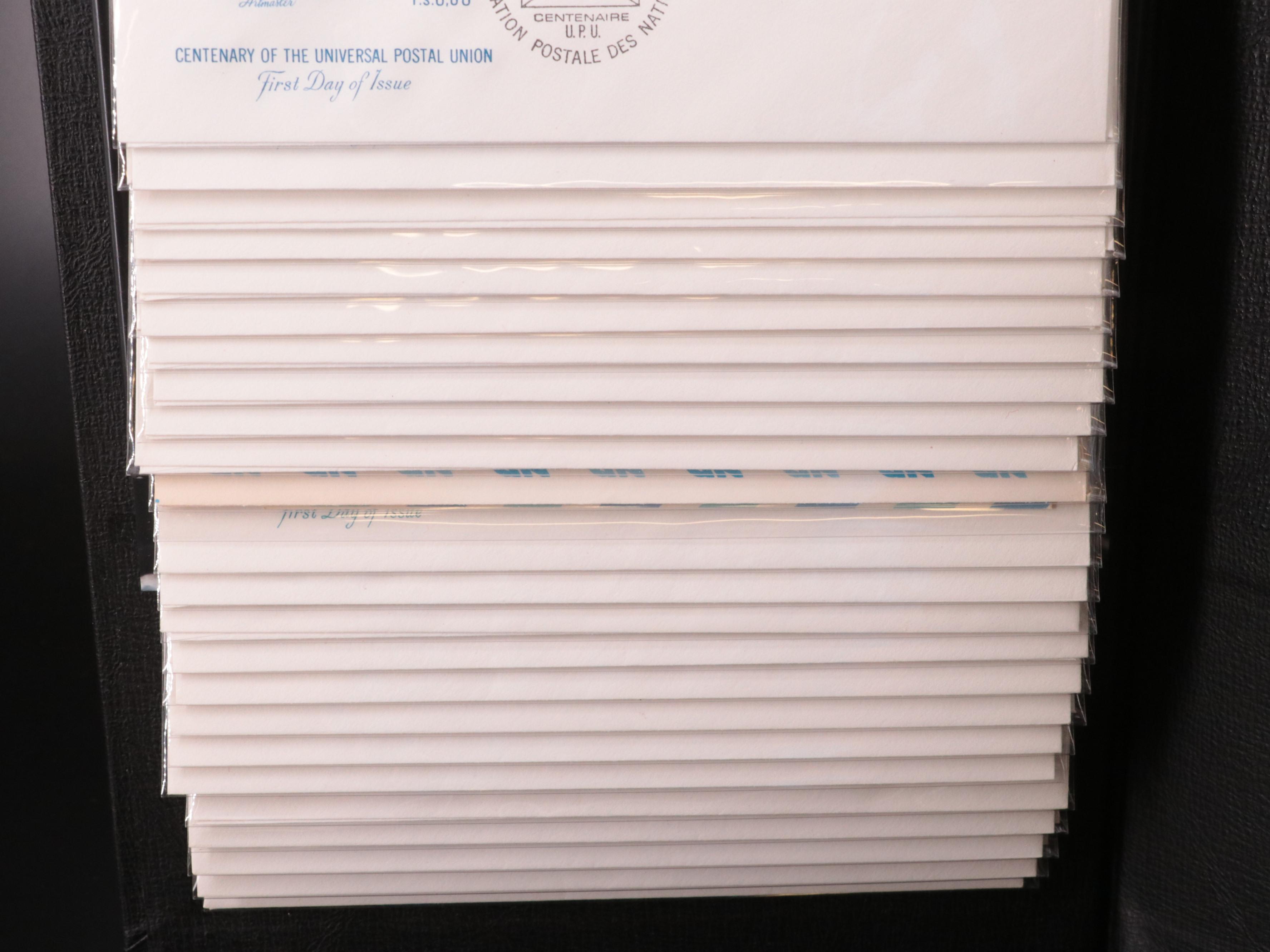 Three Albums of Postal Covers from the 1970s