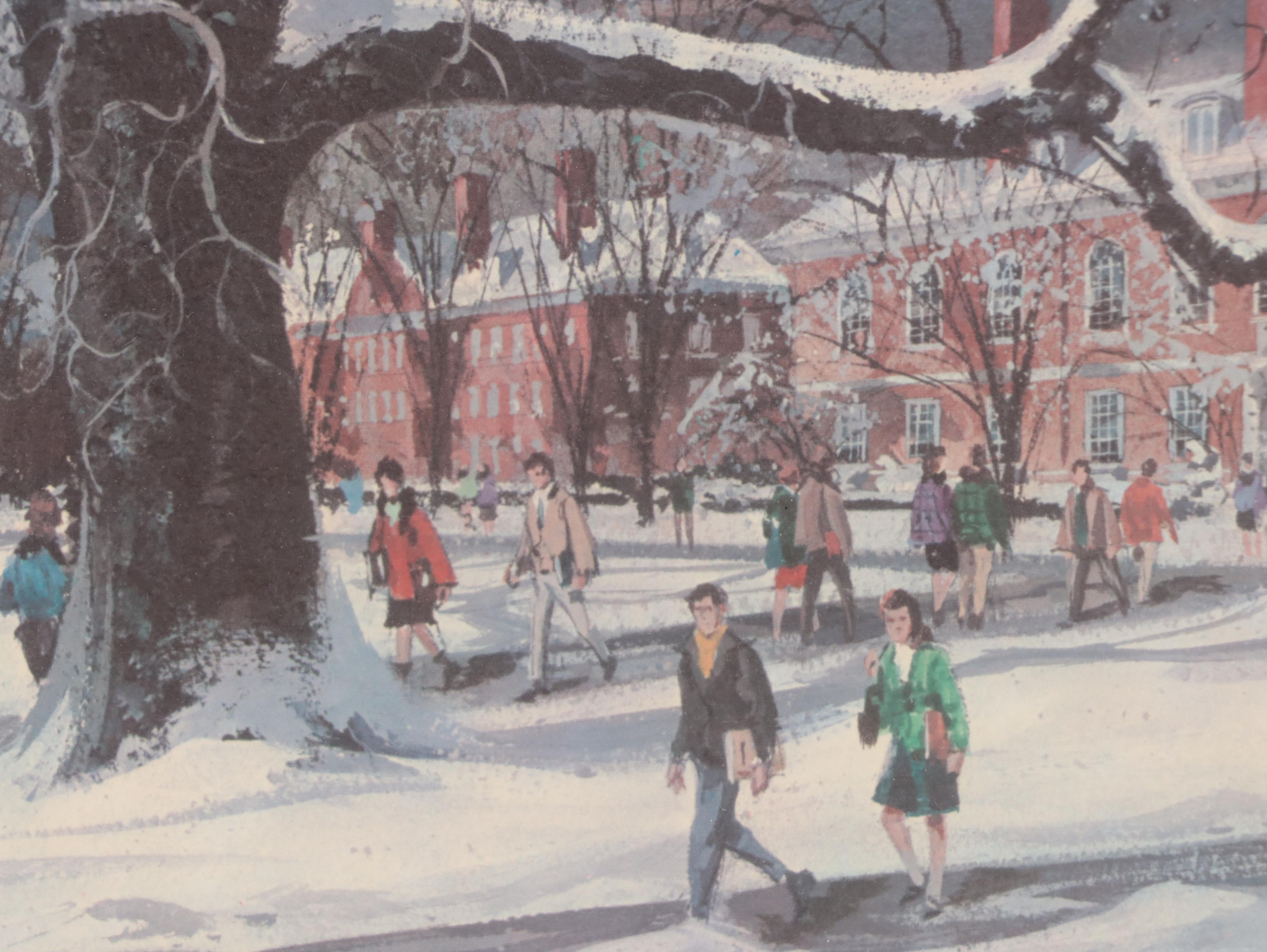 Residential Landscape Graphite Drawing, 1978; More