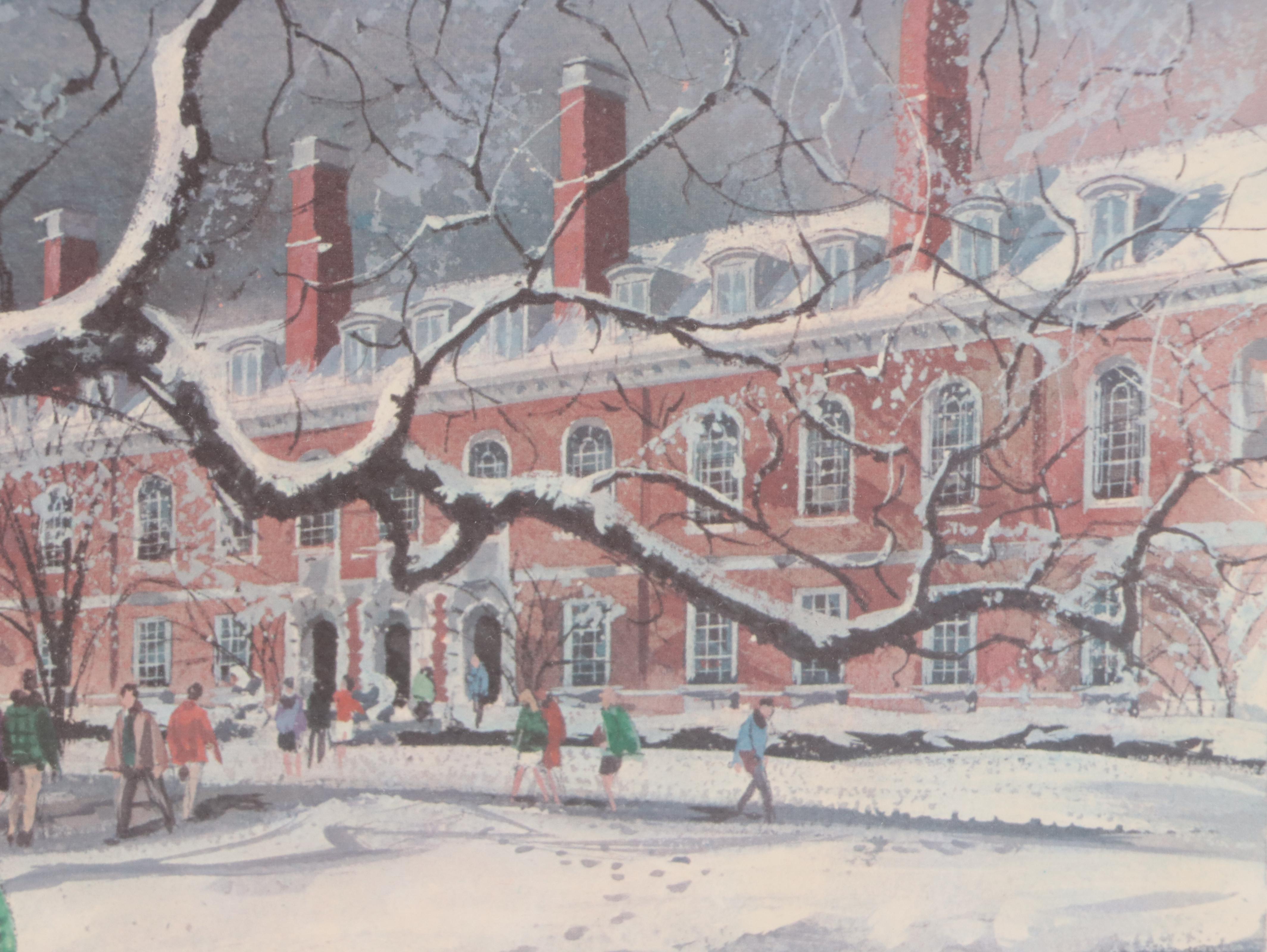 Residential Landscape Graphite Drawing, 1978; More