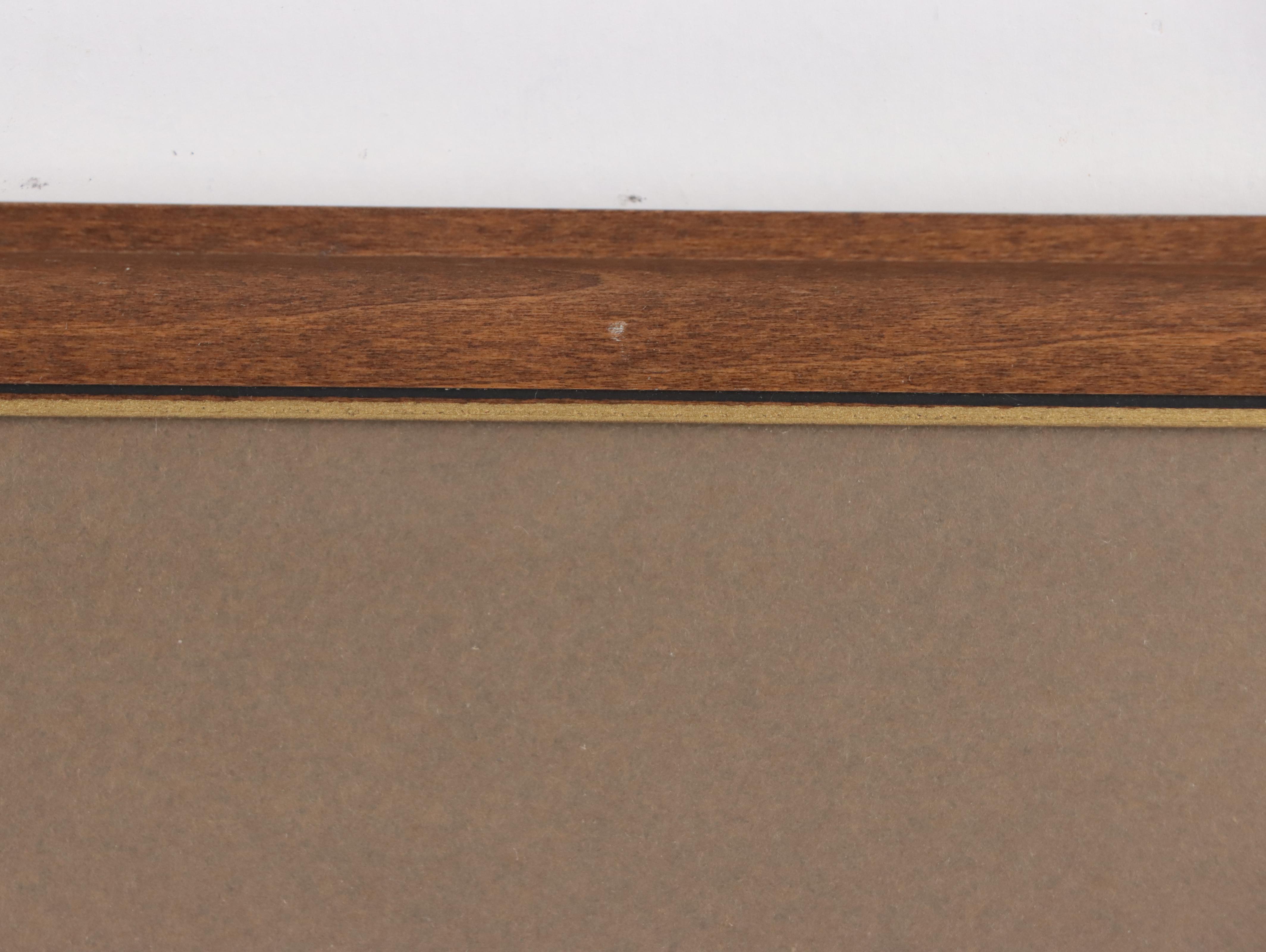 Residential Landscape Graphite Drawing, 1978; More