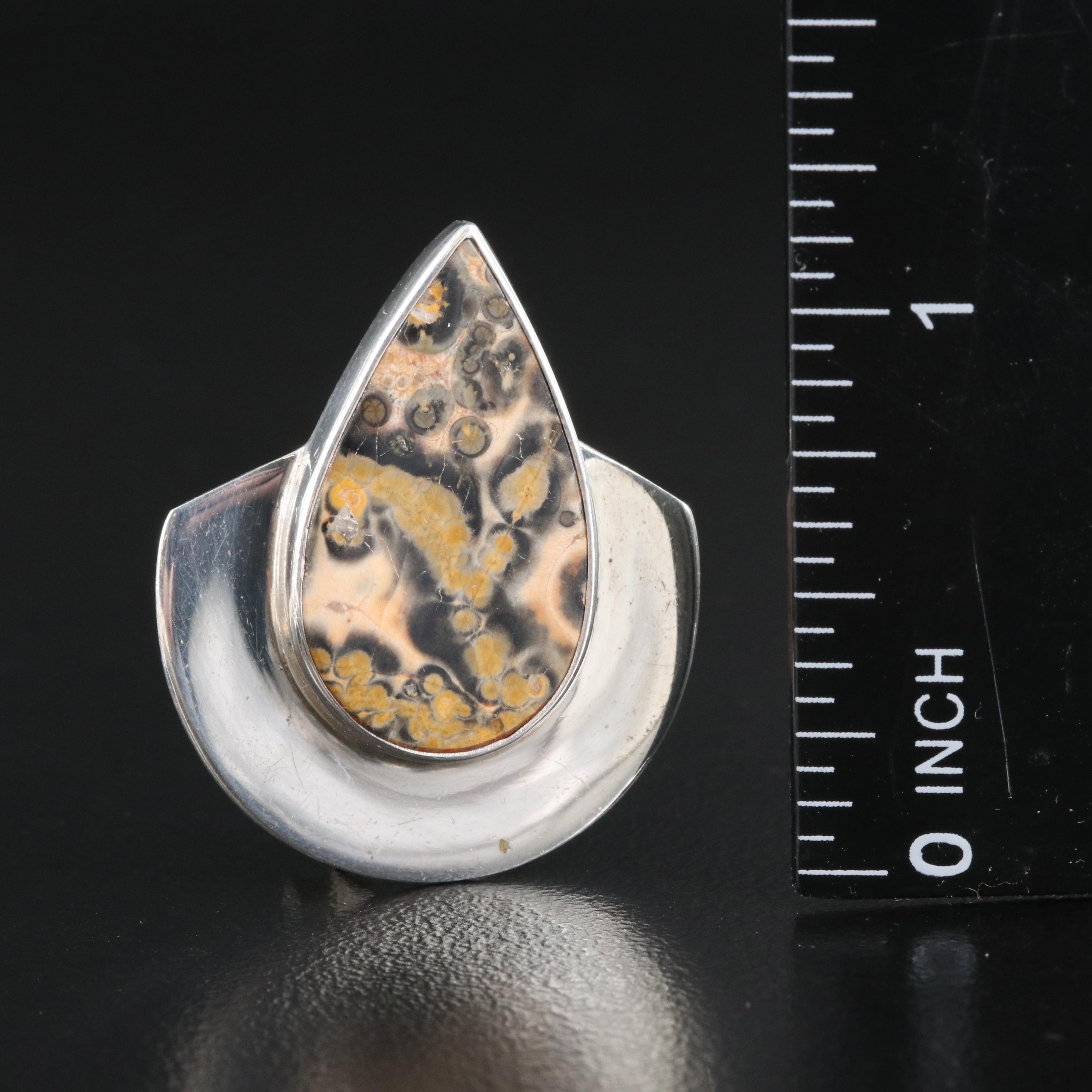 Sterling Earrings Including Lapis Lazuli, Jasper, Glass and Scrollwork