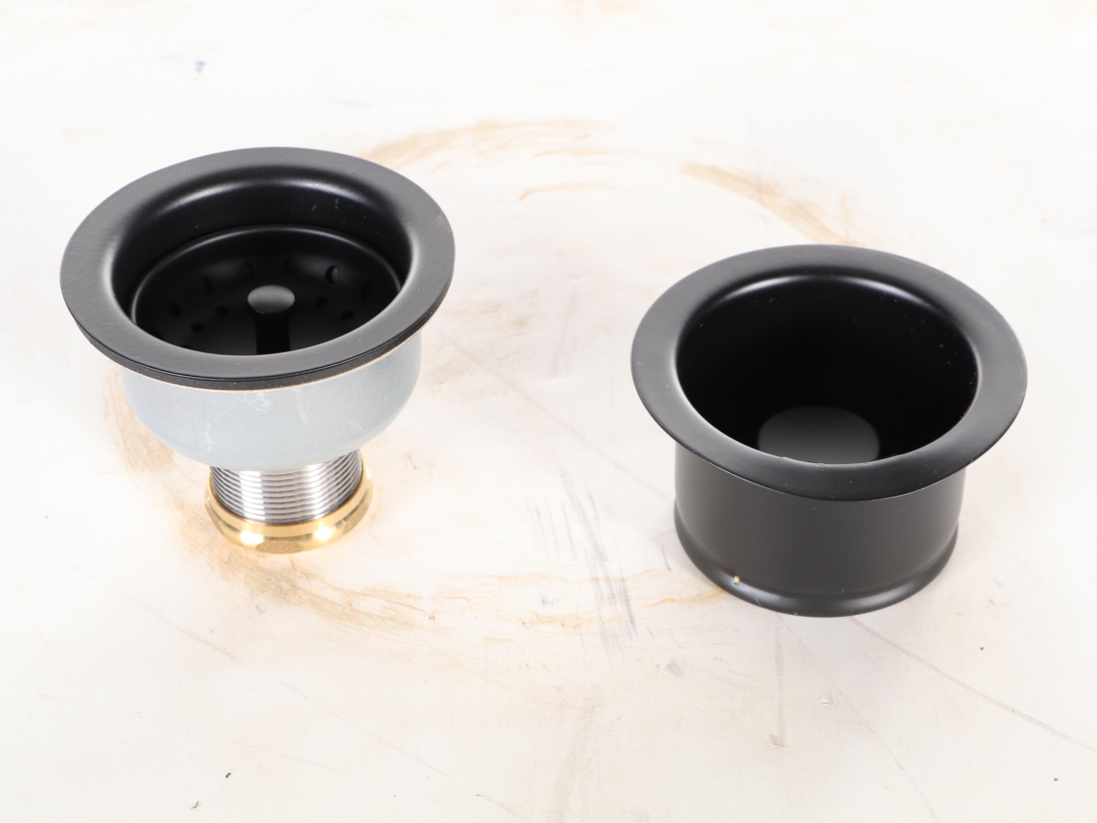 Stainless Steel Double-Bowl Farmhouse Sink with Pull-Down Faucet