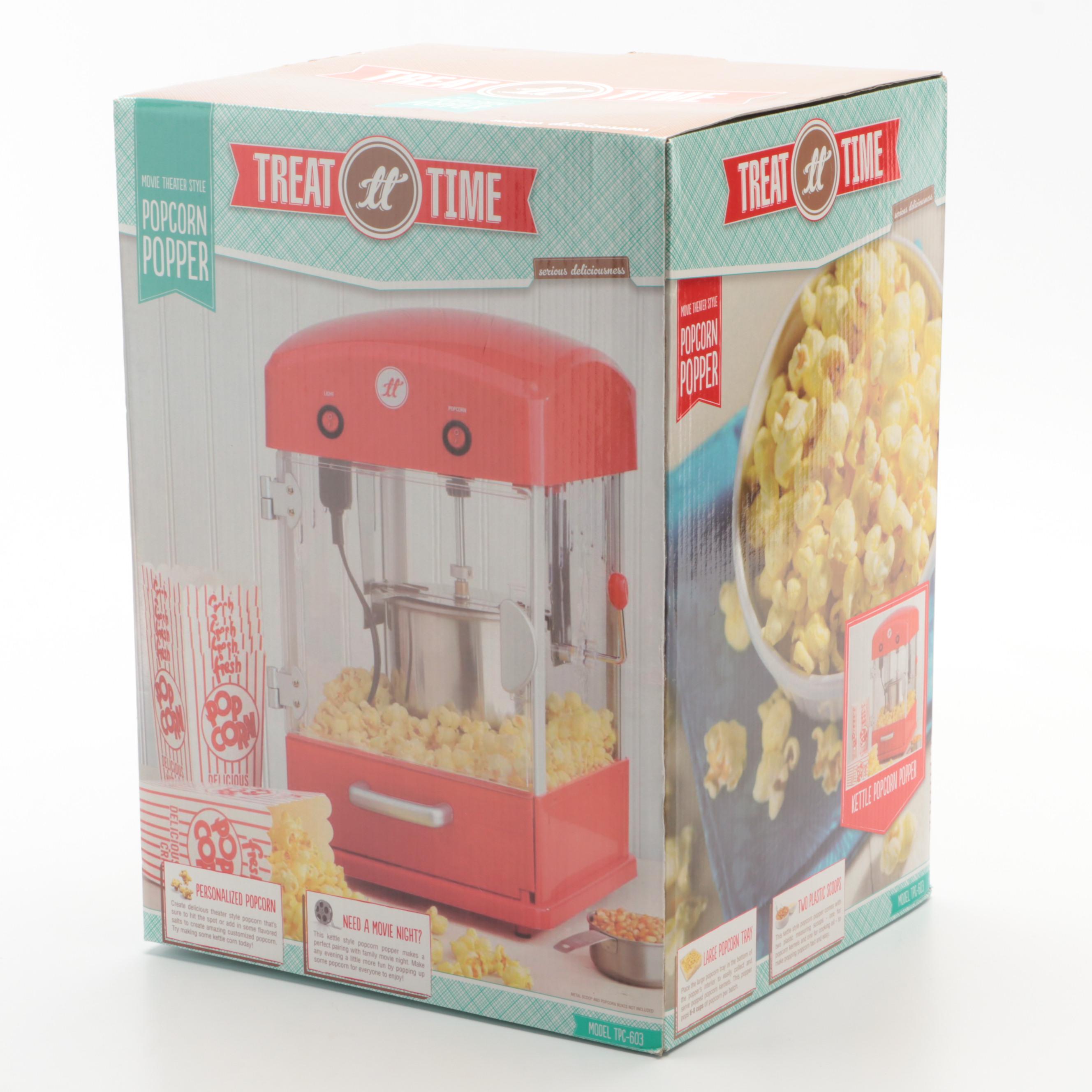 Rival Chocolate Fountain with Popcorn Popper and Popcorn Tubs