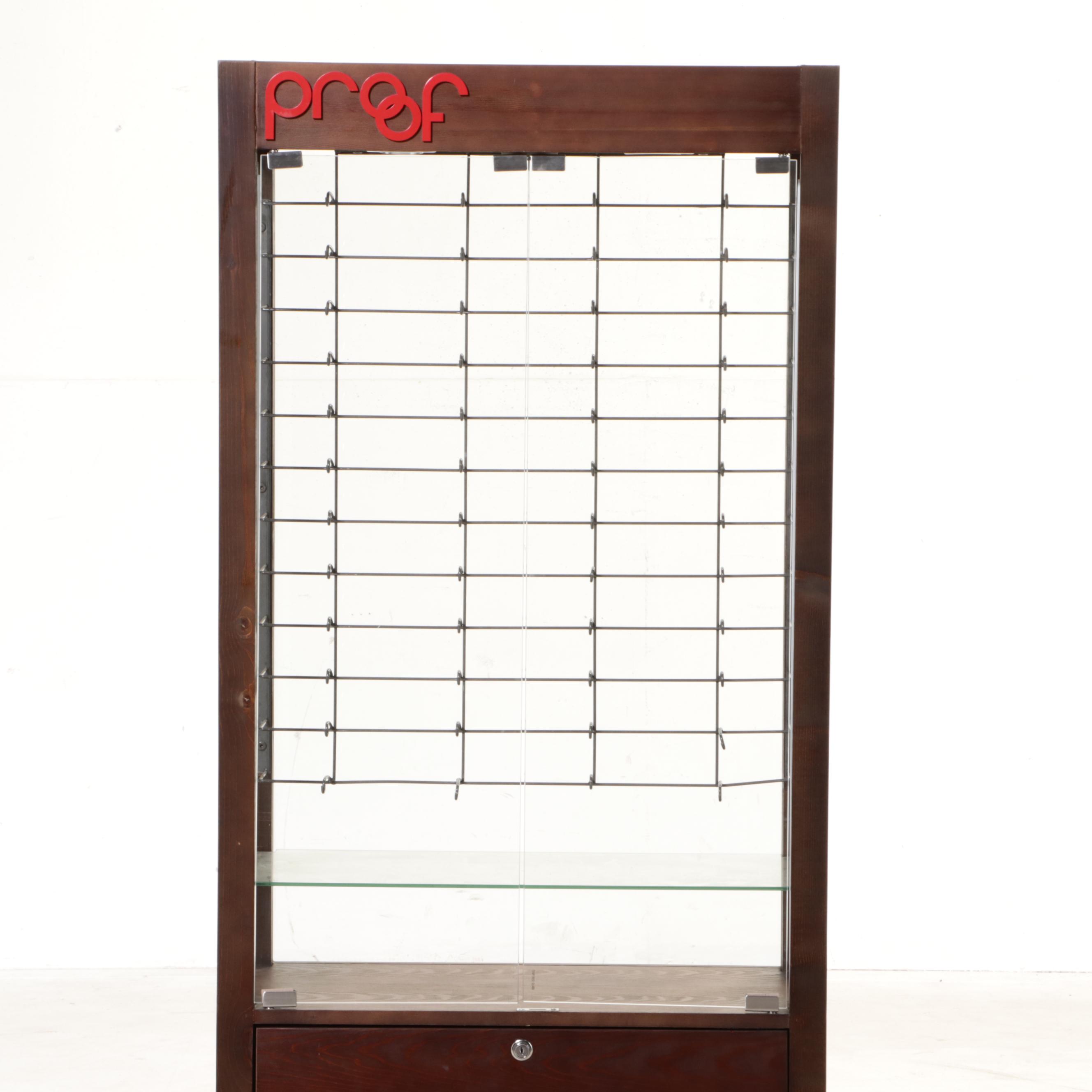 Illuminated Retail Display Cabinet