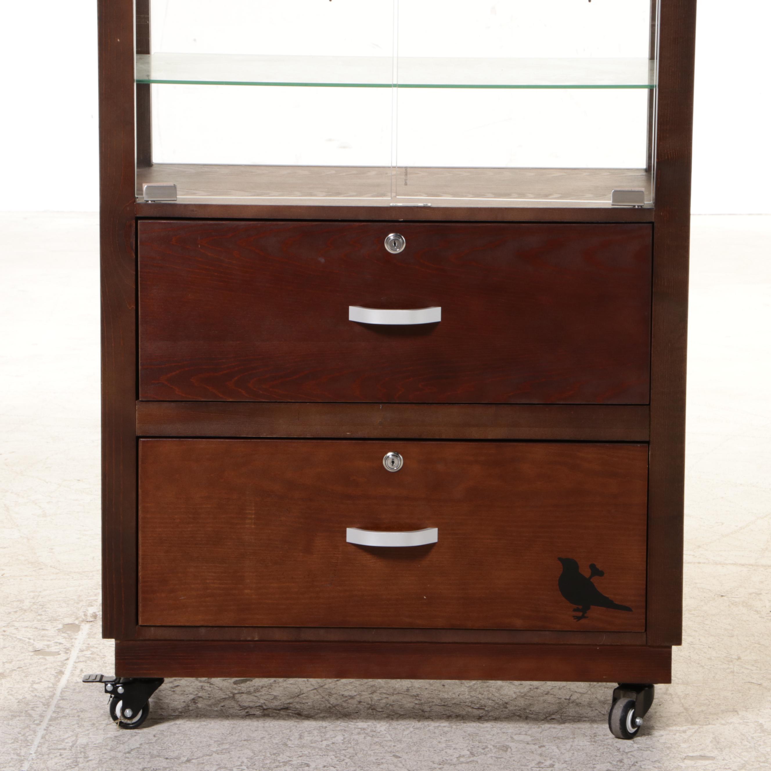 Illuminated Retail Display Cabinet