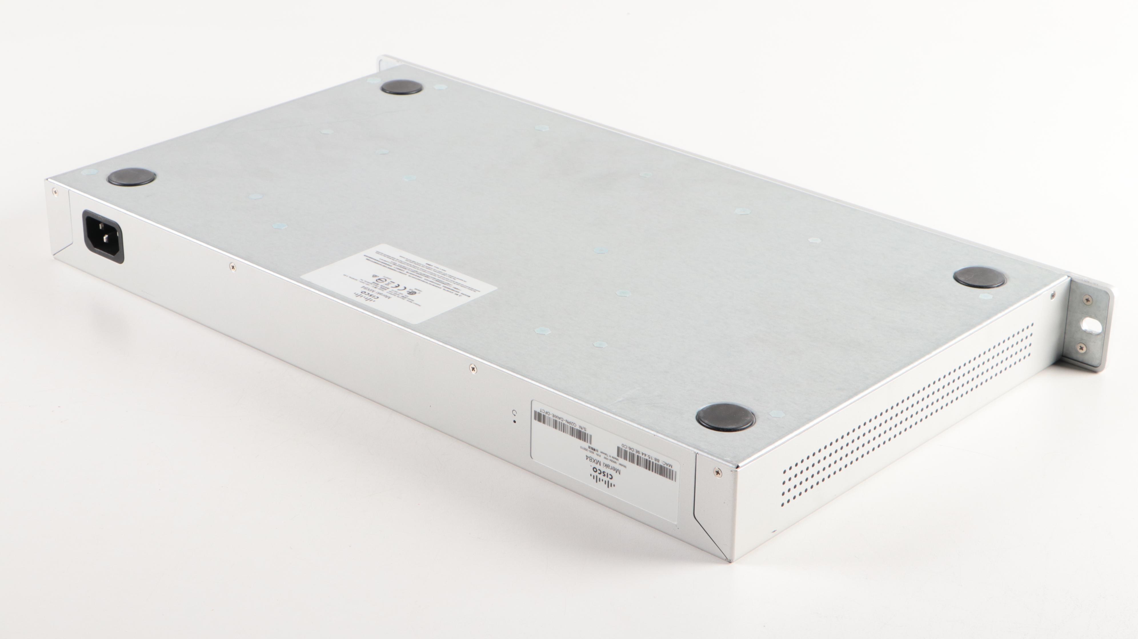 Cisco Meraki MX84 Cloud Managed Security Appliance