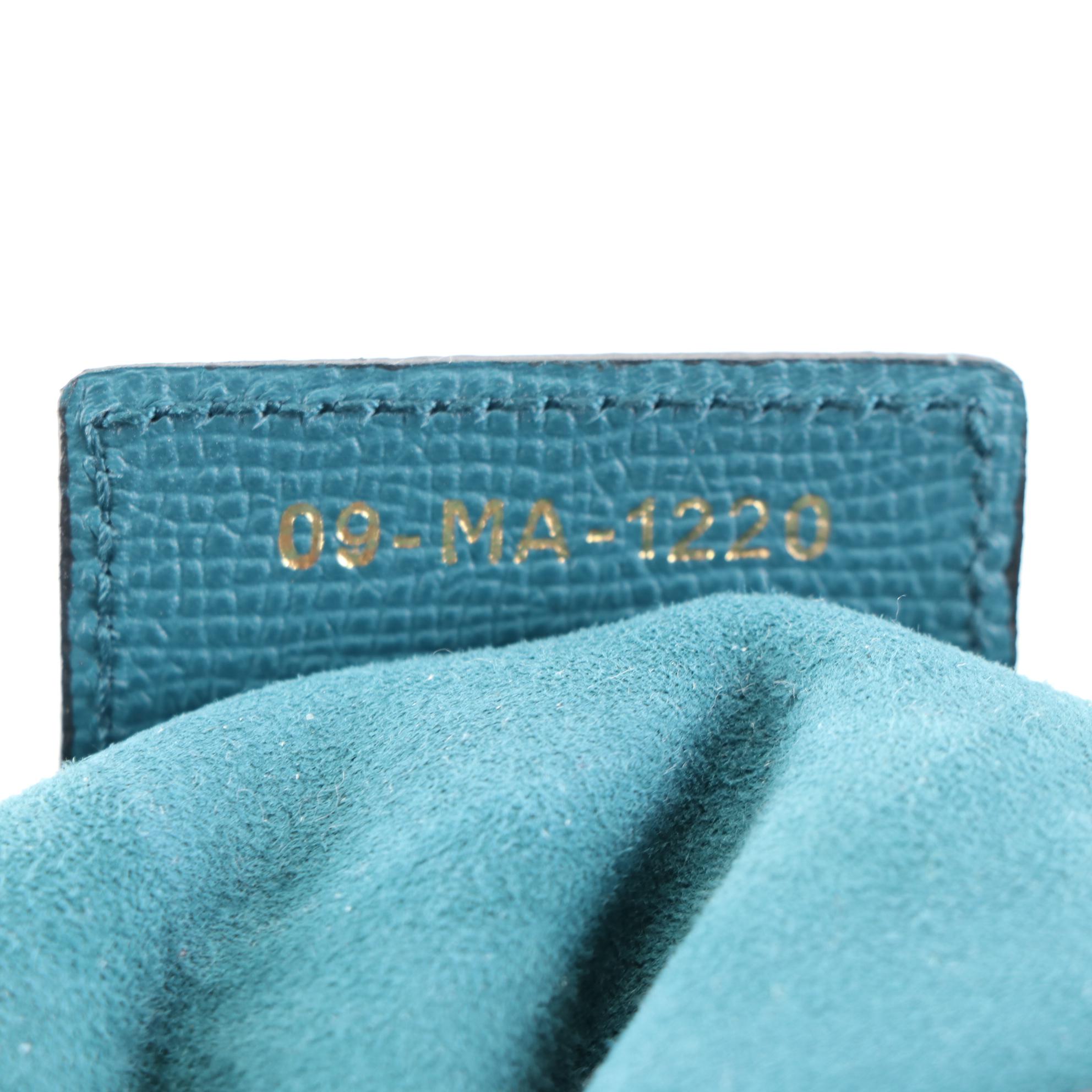 Christian Dior Saddle Bag in Grained Leather