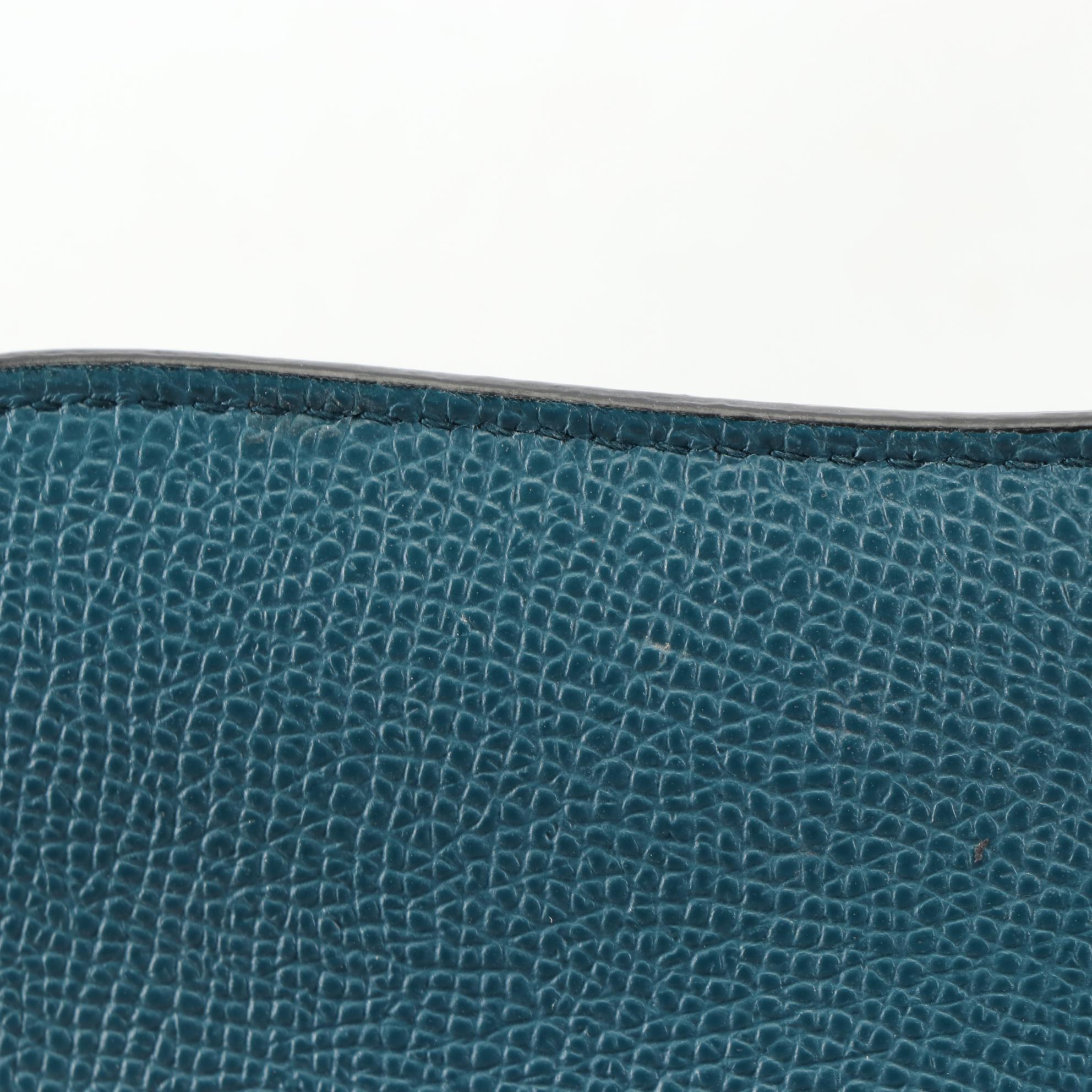 Christian Dior Saddle Bag in Grained Leather