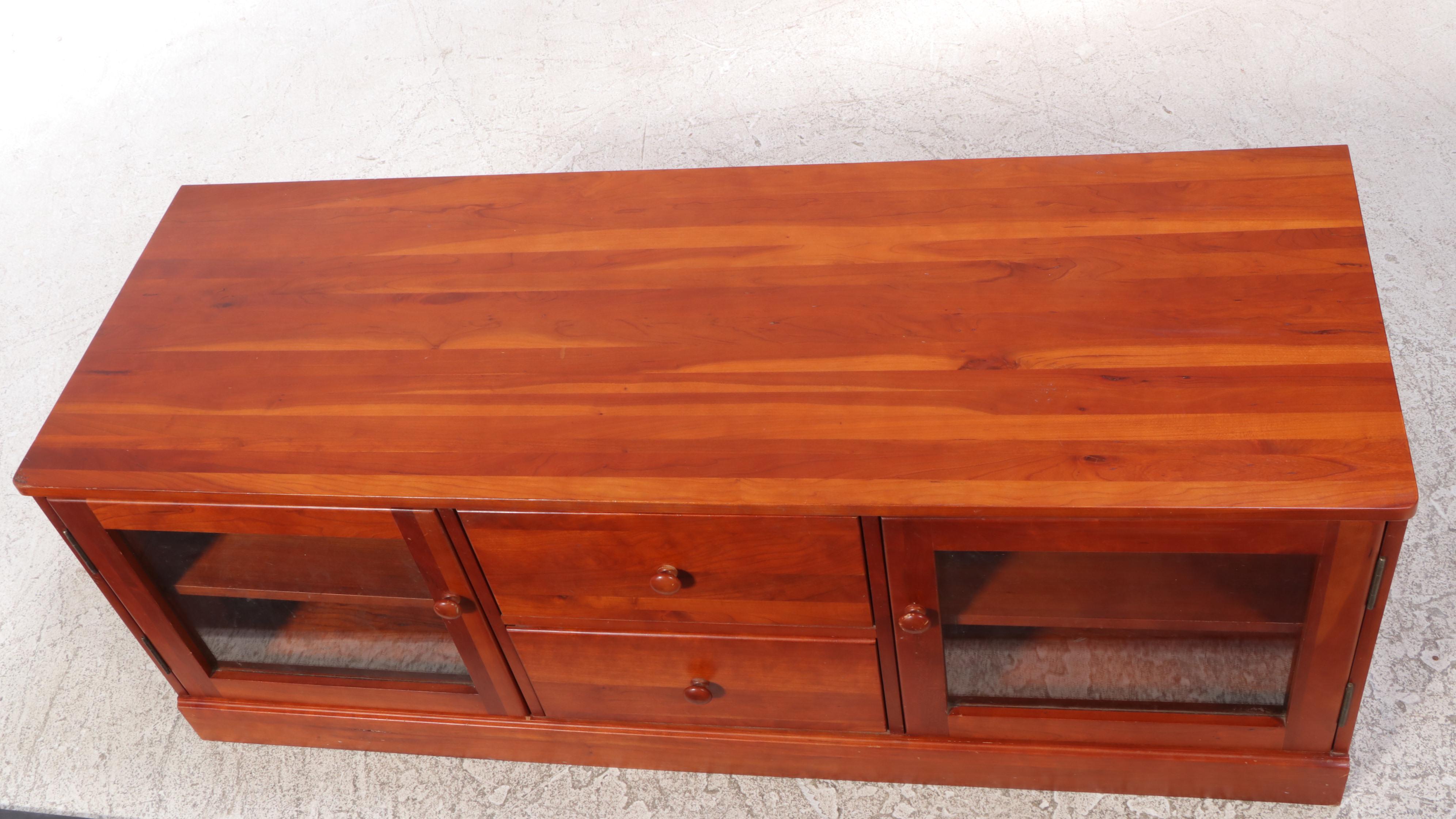 Tradewins Cherry Finish Media Stand