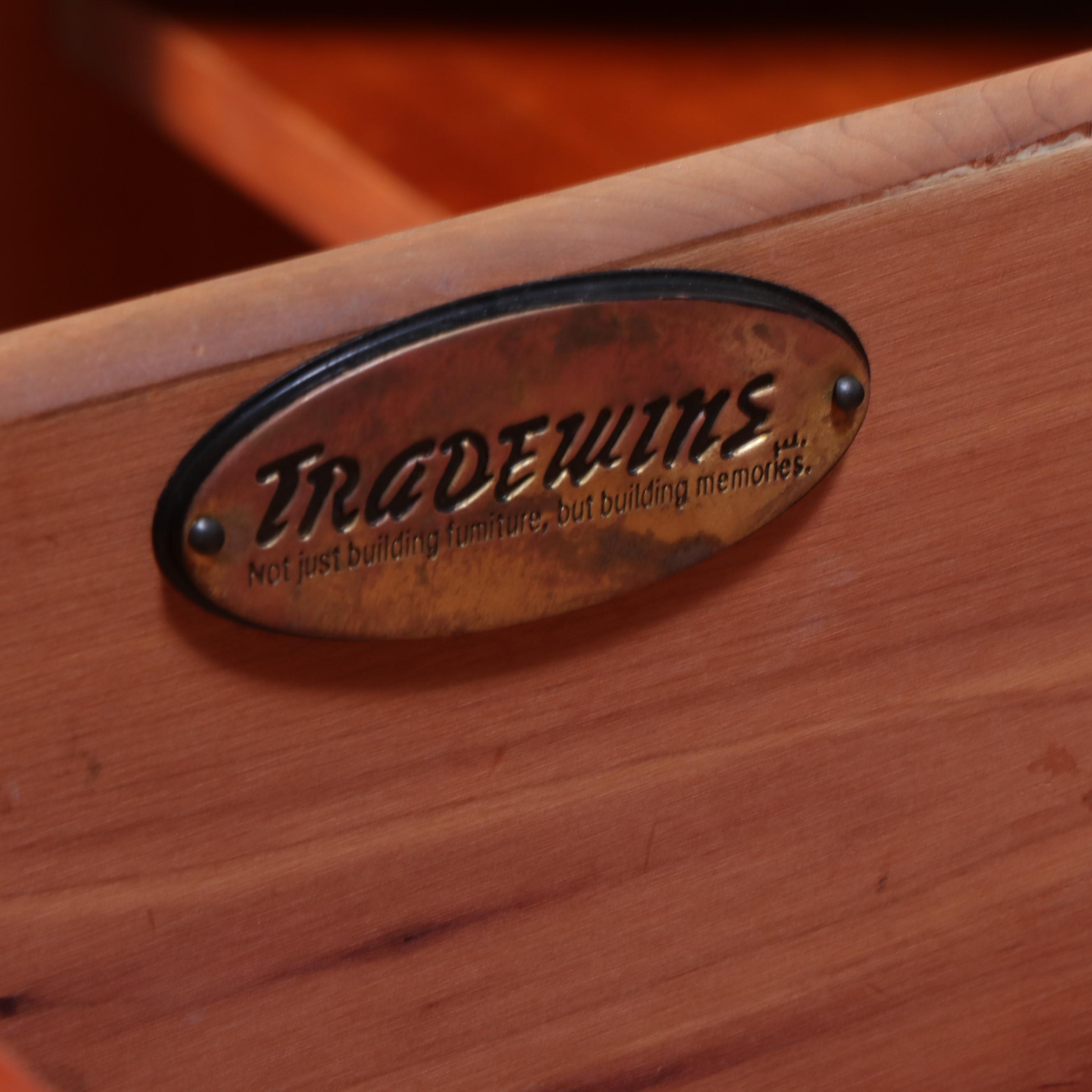 Tradewins Cherry Finish Media Stand