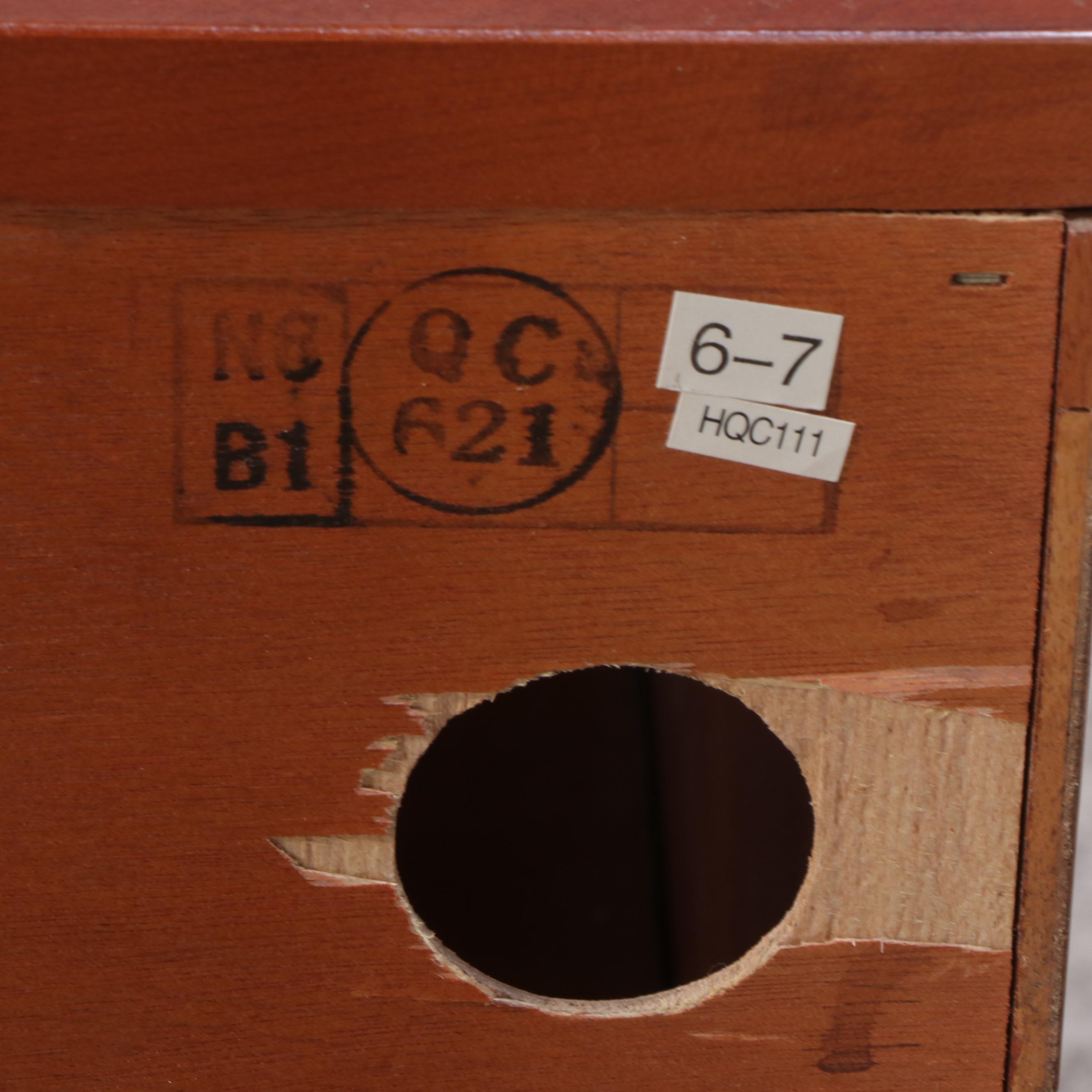 Tradewins Cherry Finish Media Stand