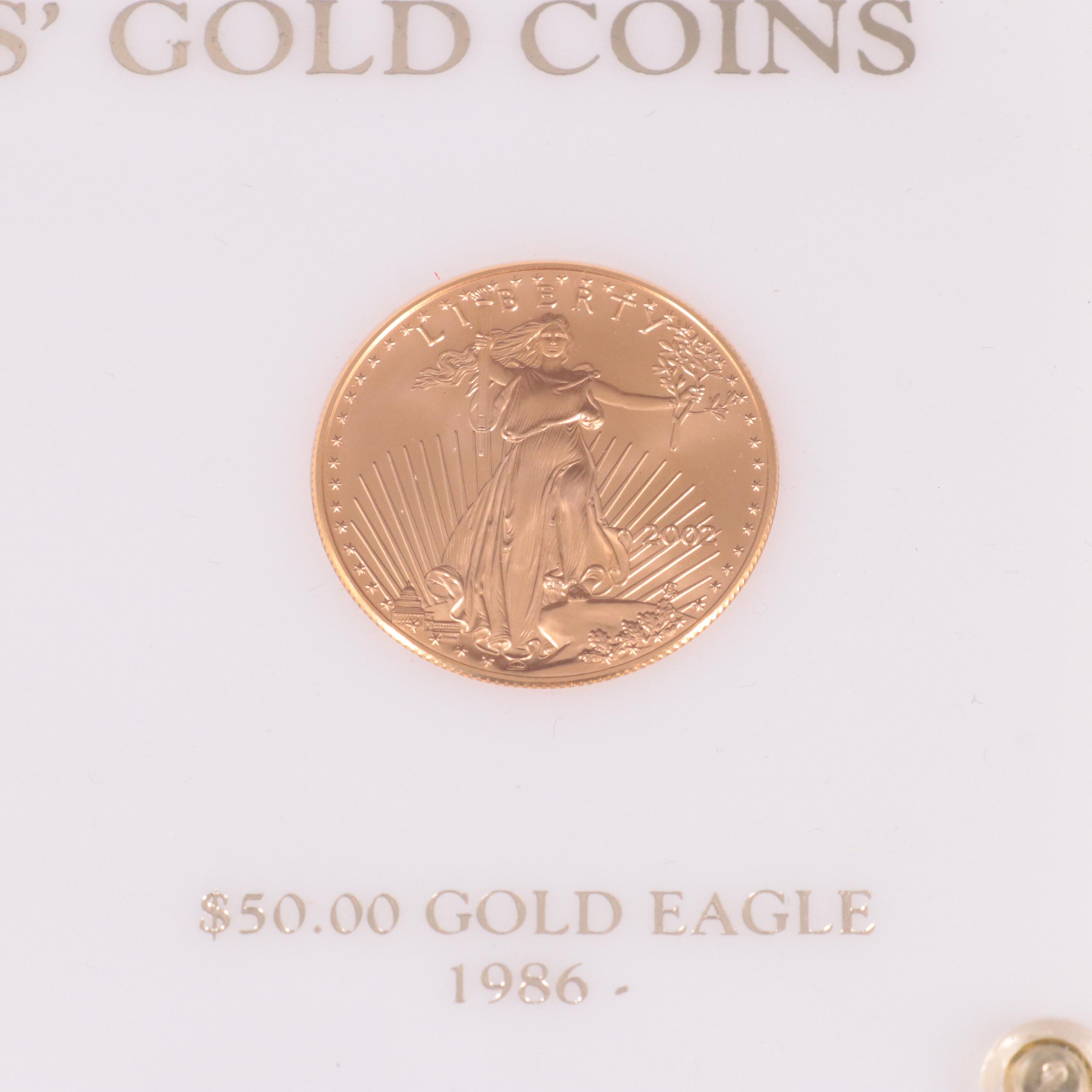 Two St. Gaudens Gold Coins
