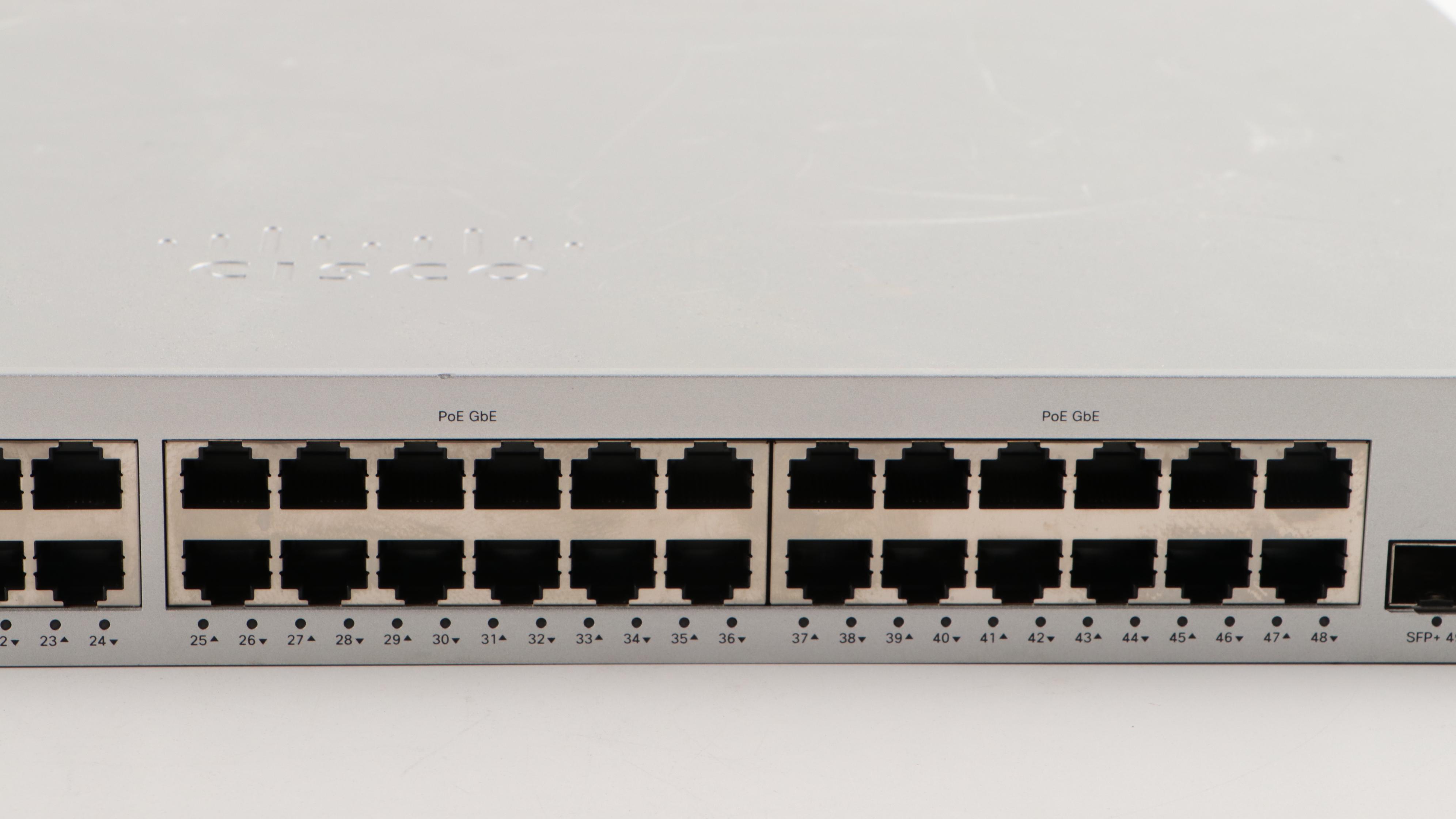 Cisco Meraki Cloud Managed MS225-48LP Gigabit Ethernet Switch