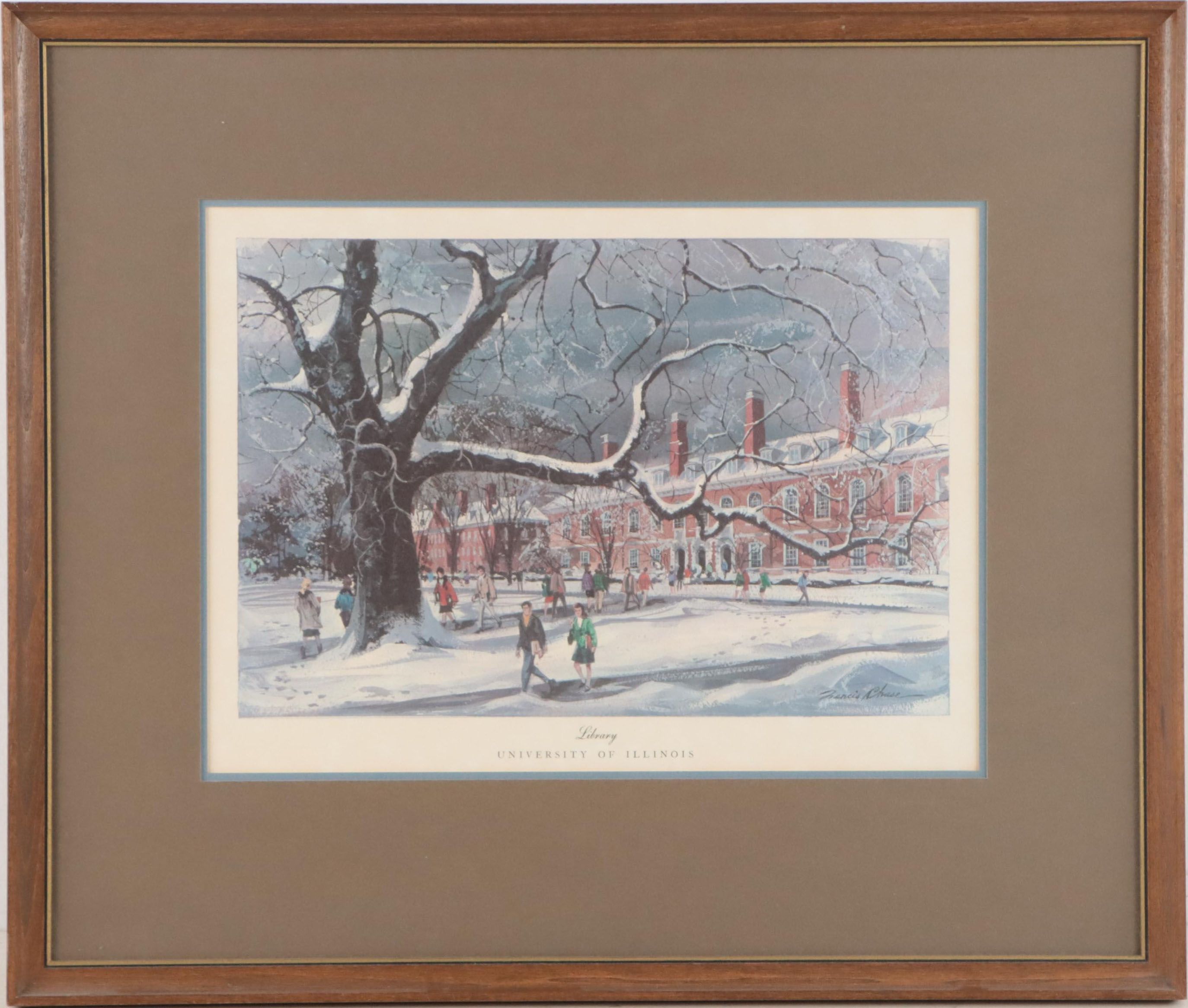 Residential Landscape Graphite Drawing, 1978; More