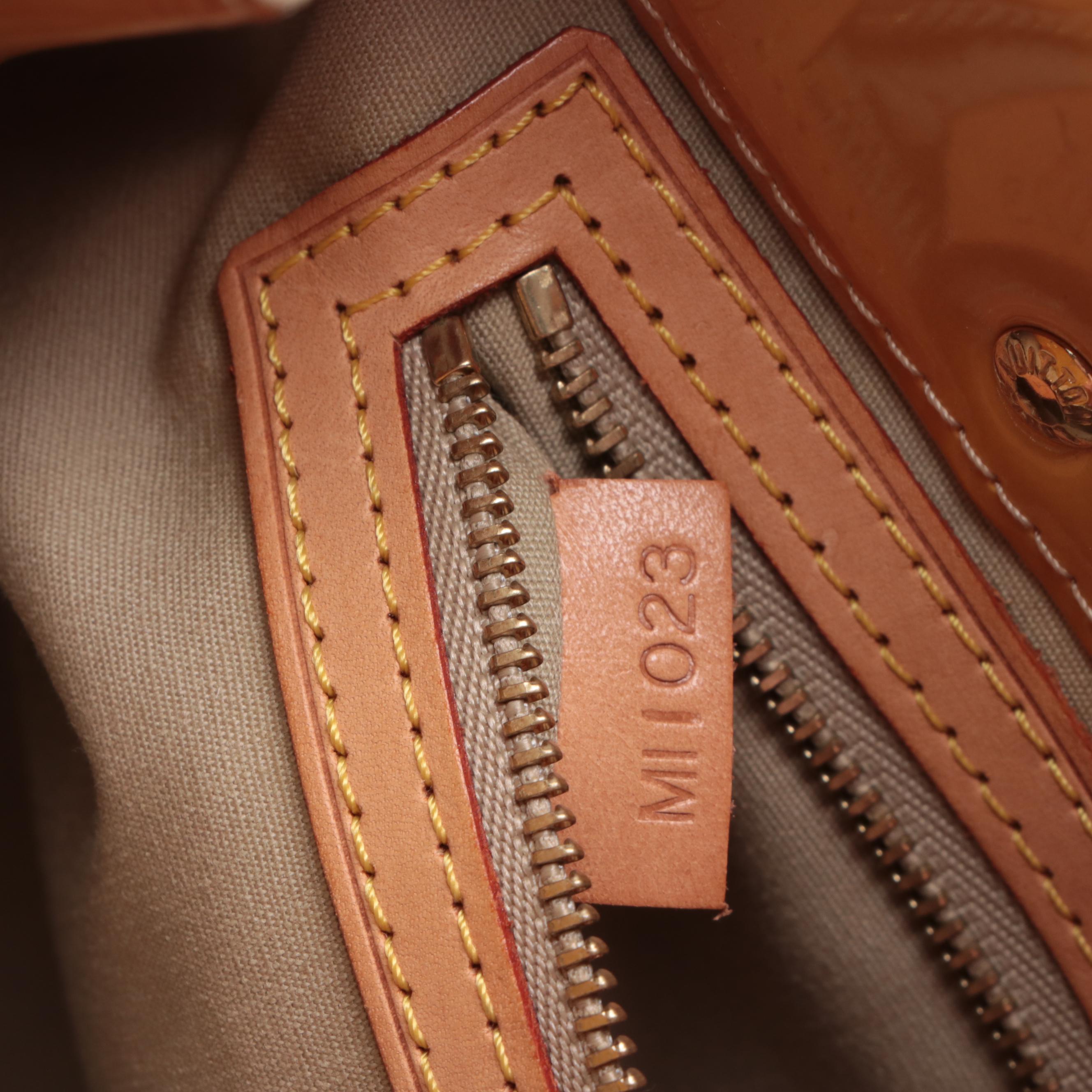 Louis Vuitton Reade PM Bag in Monogram Vernis