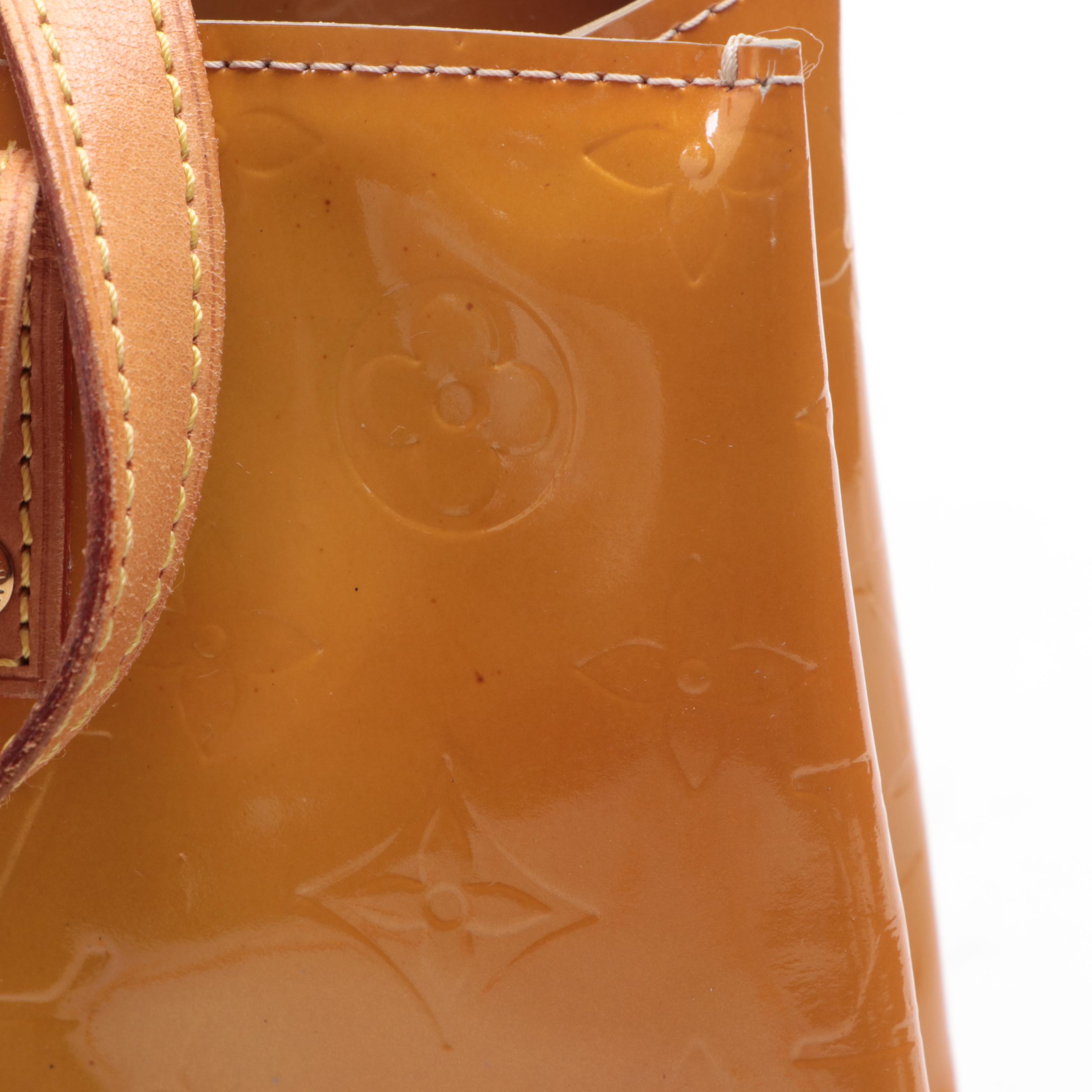 Louis Vuitton Reade PM Bag in Monogram Vernis