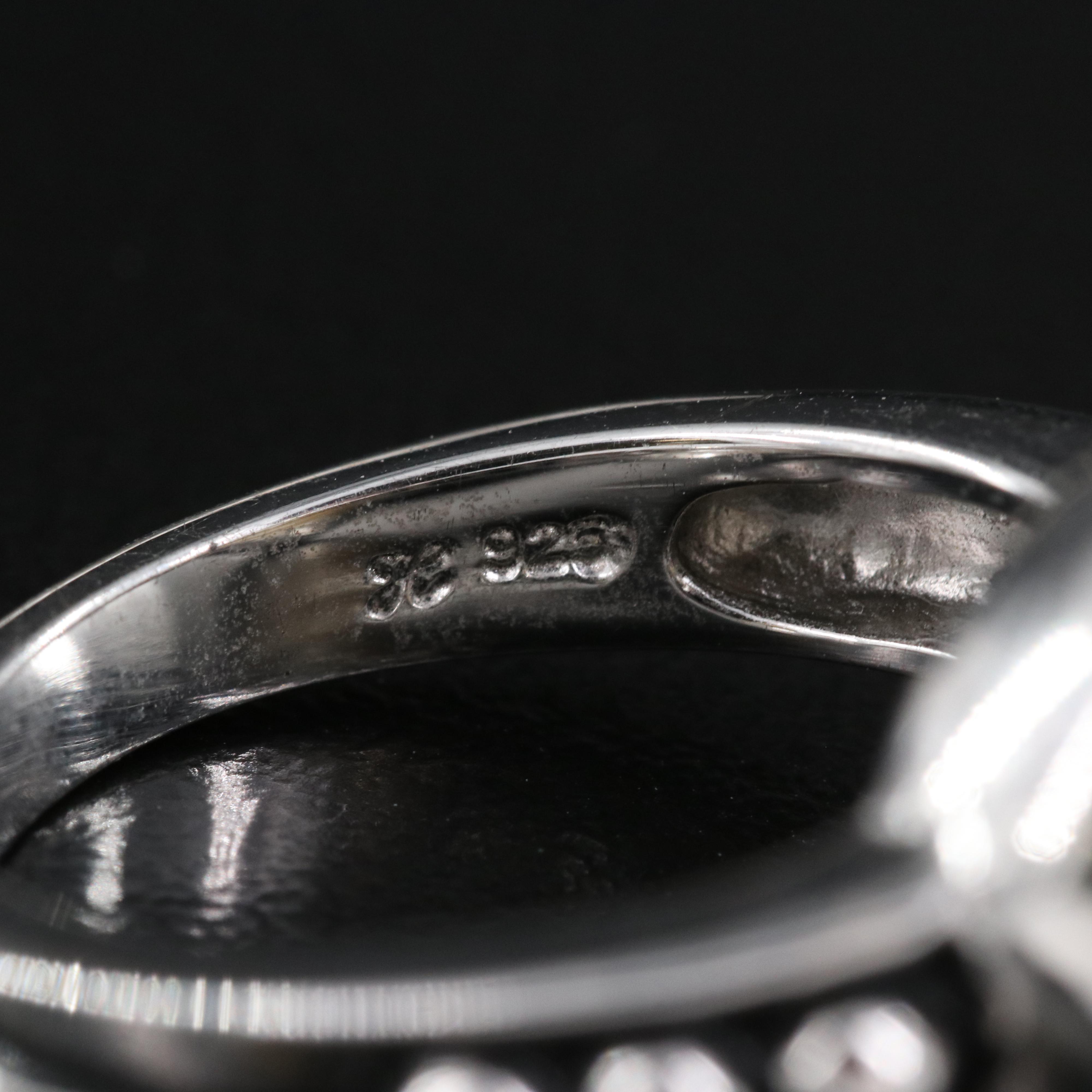 Honora Sterling Pearl Jewelry with Sterling Black Pearl Ring