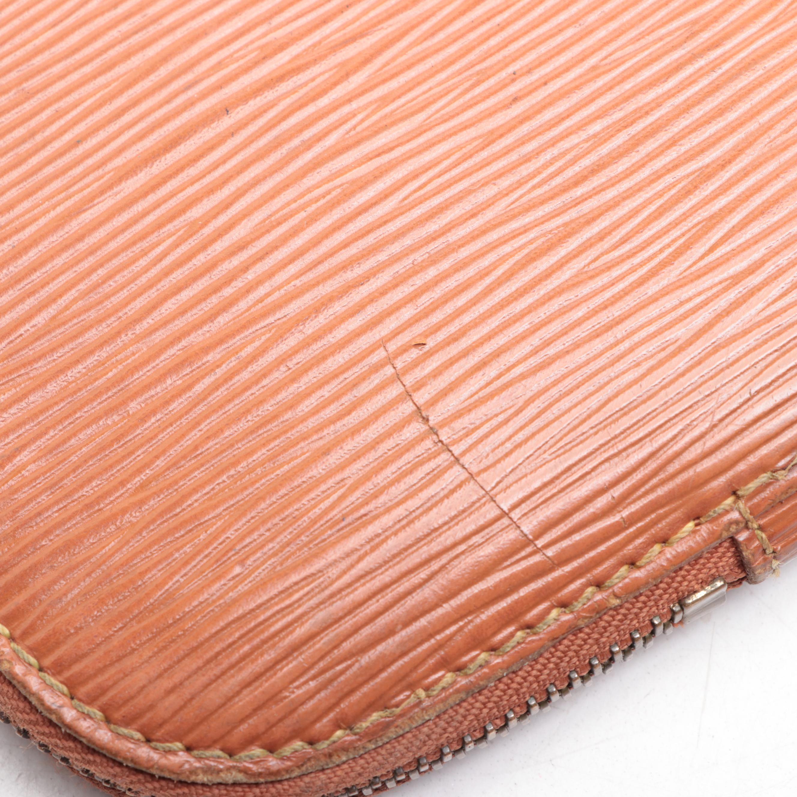 Louis Vuitton Large Zip-Around Document Case in Cipango Gold Epi Leather