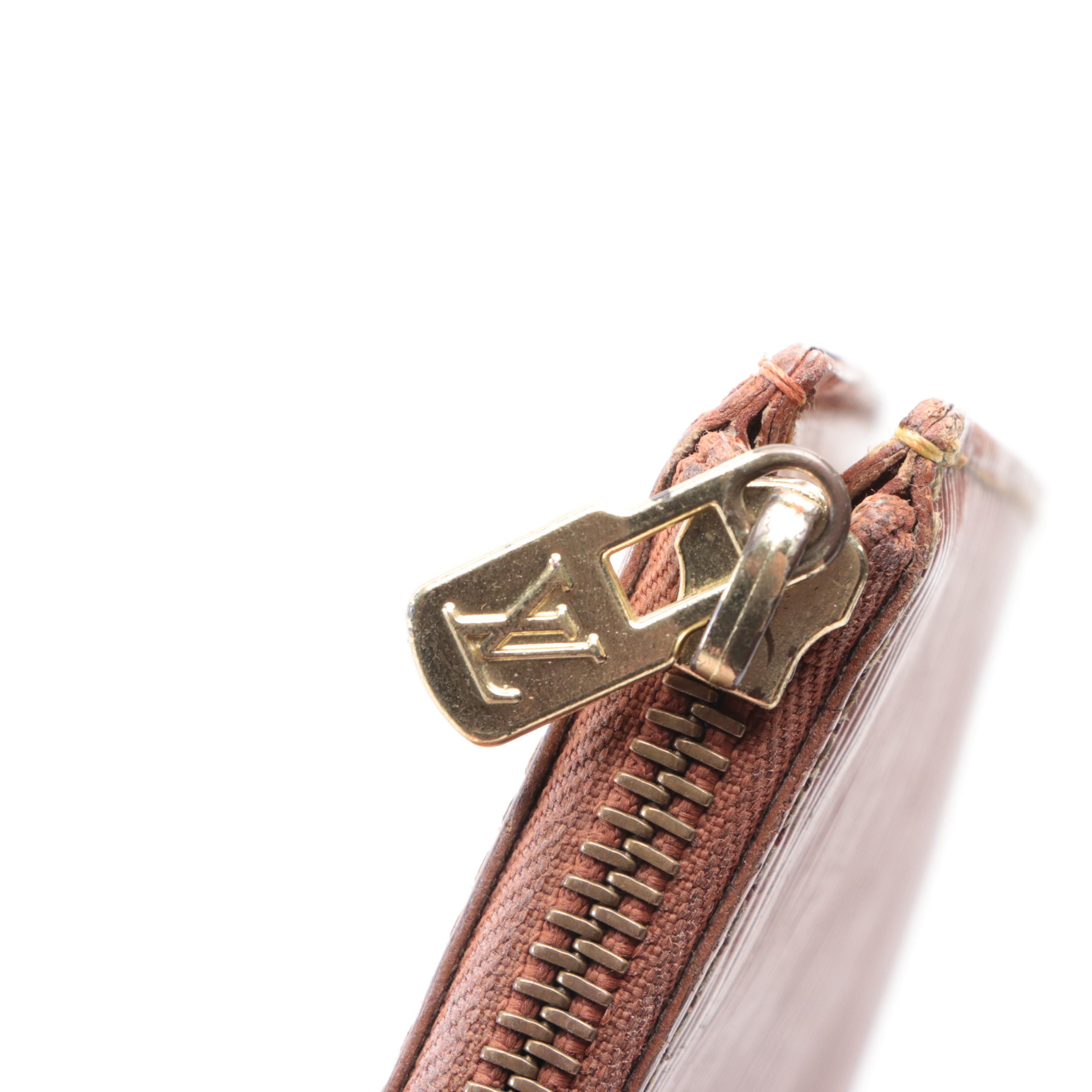 Louis Vuitton Large Zip-Around Document Case in Cipango Gold Epi Leather