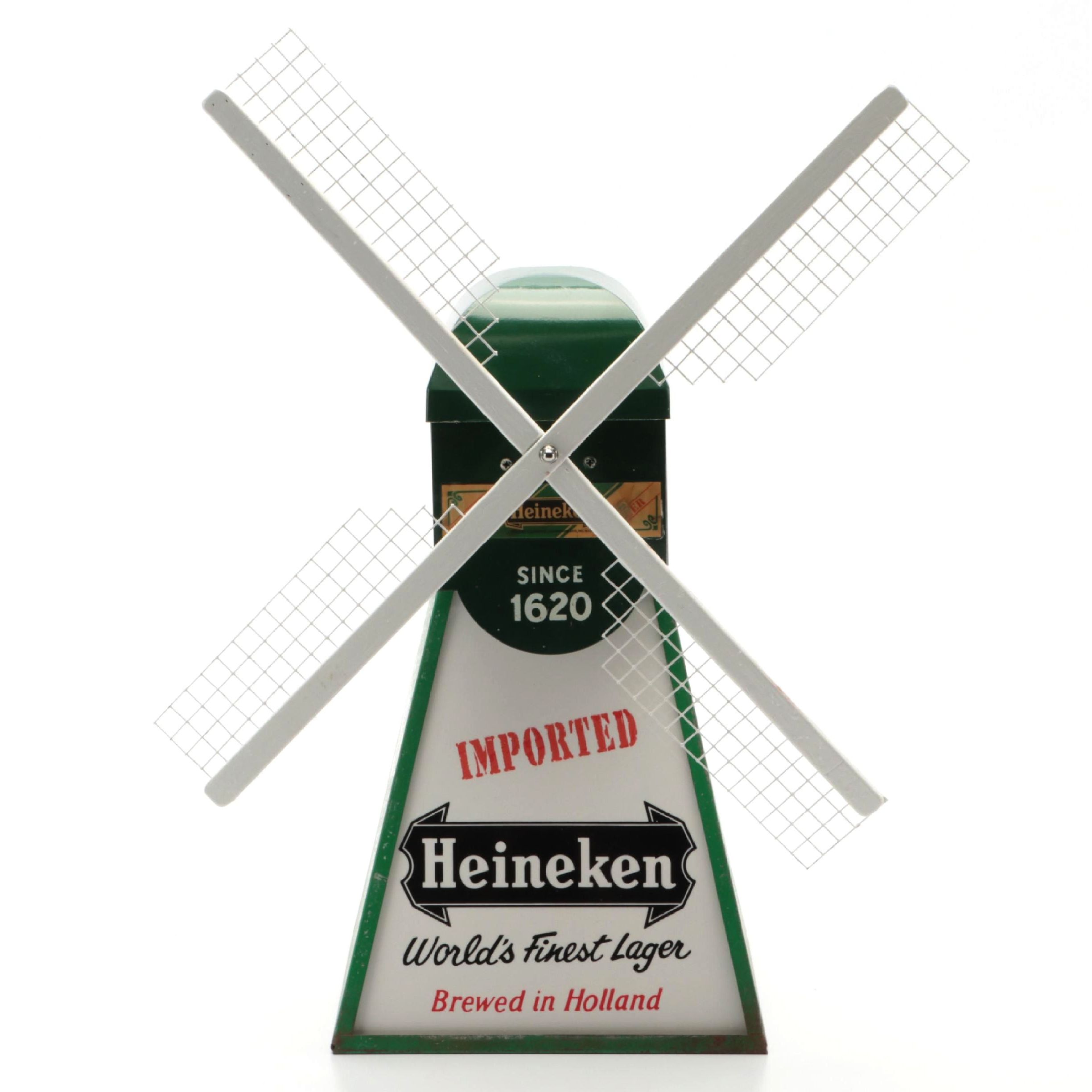 Vintage Heineken Windmill Advertising Bar Light