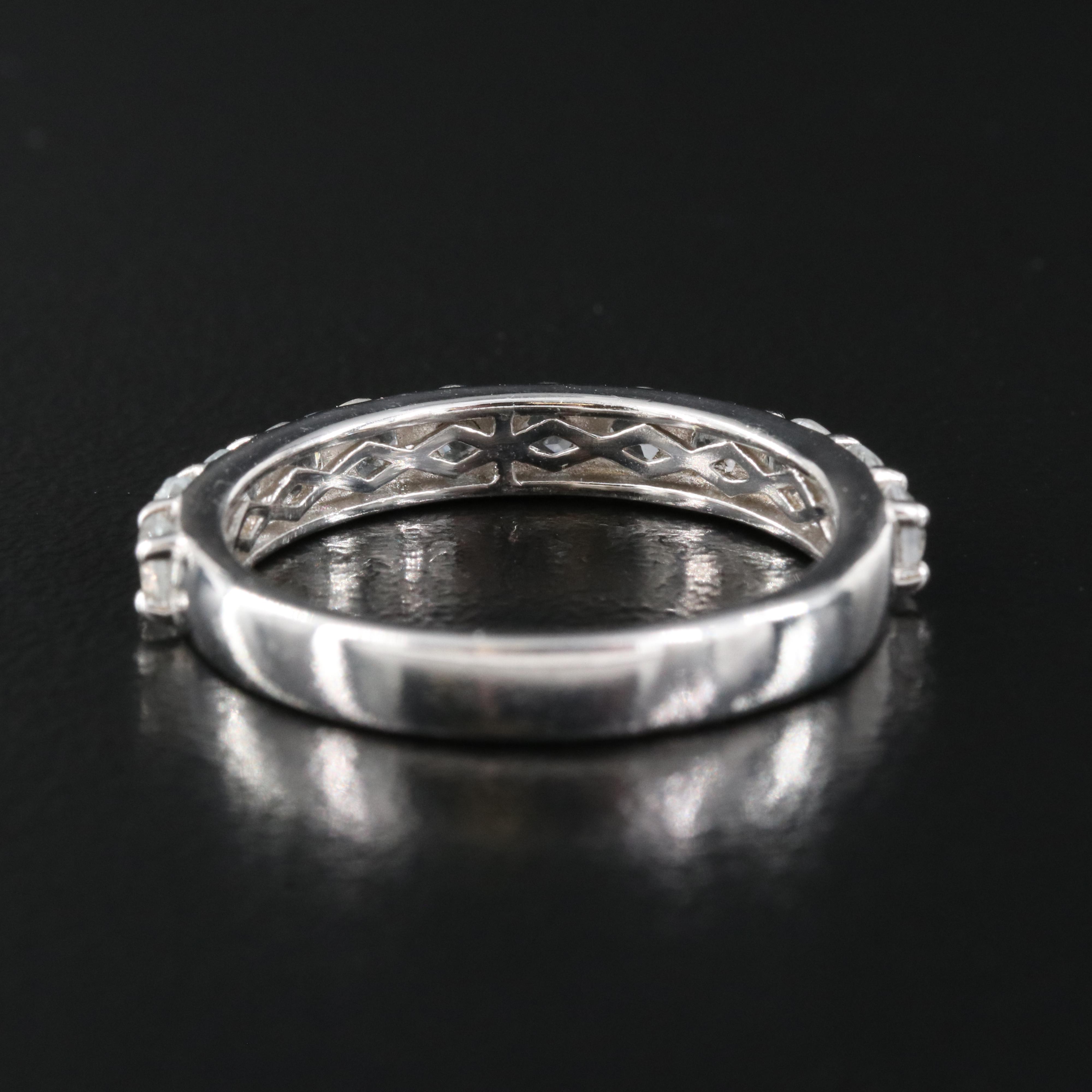 Sterling Aquamarine Ring