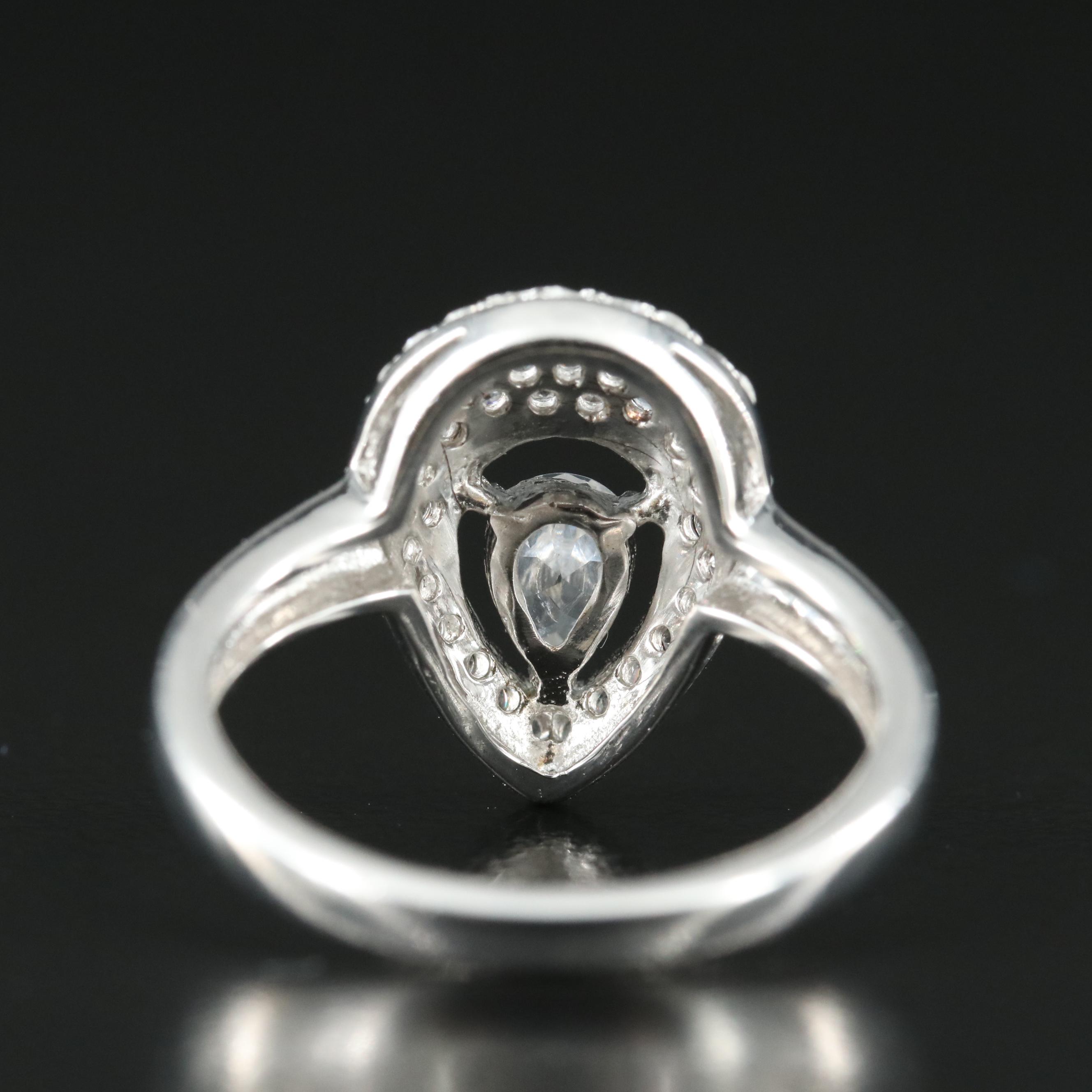 Sterling Zircon Ring