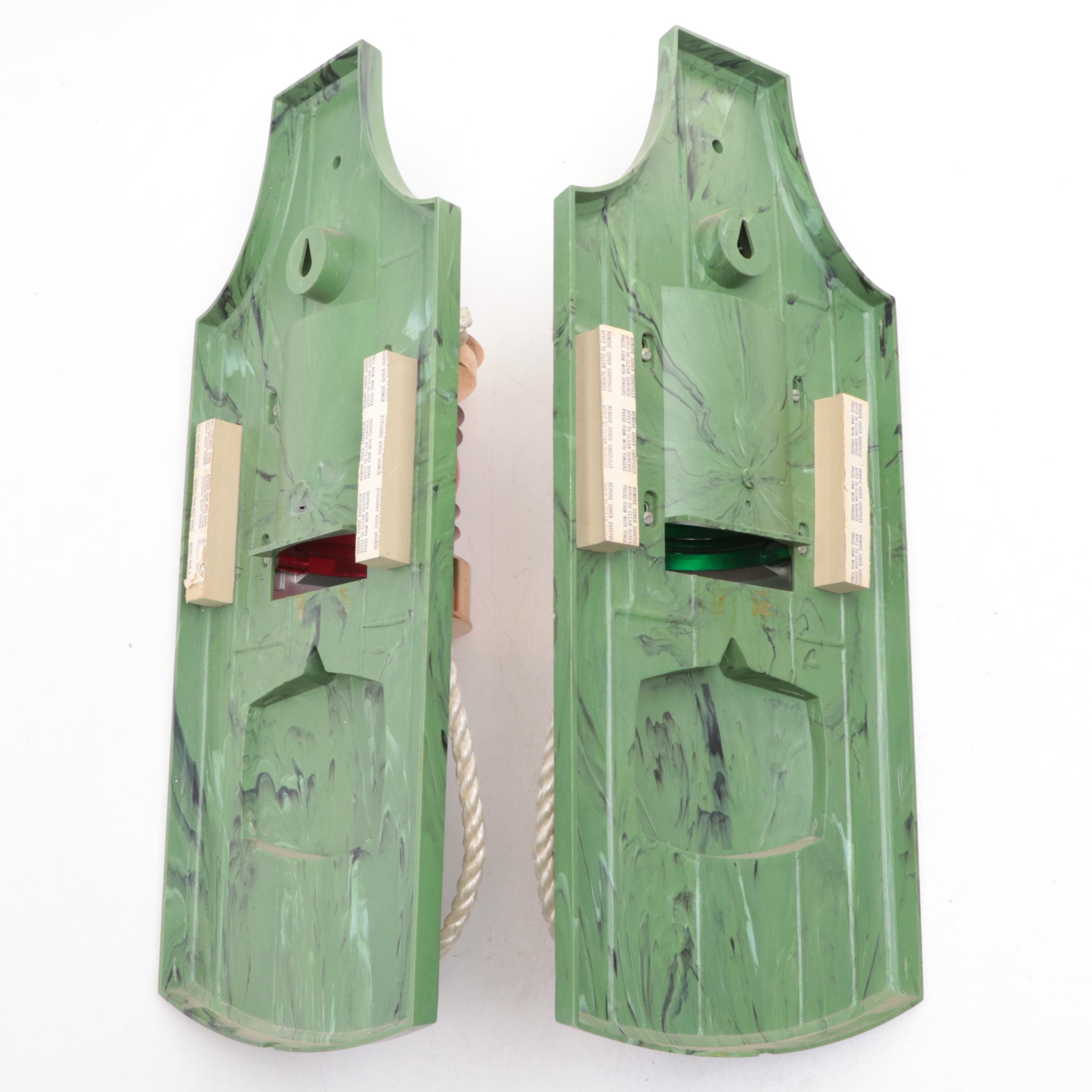 Vintage Stroh's Nautical Themed Bar Signs