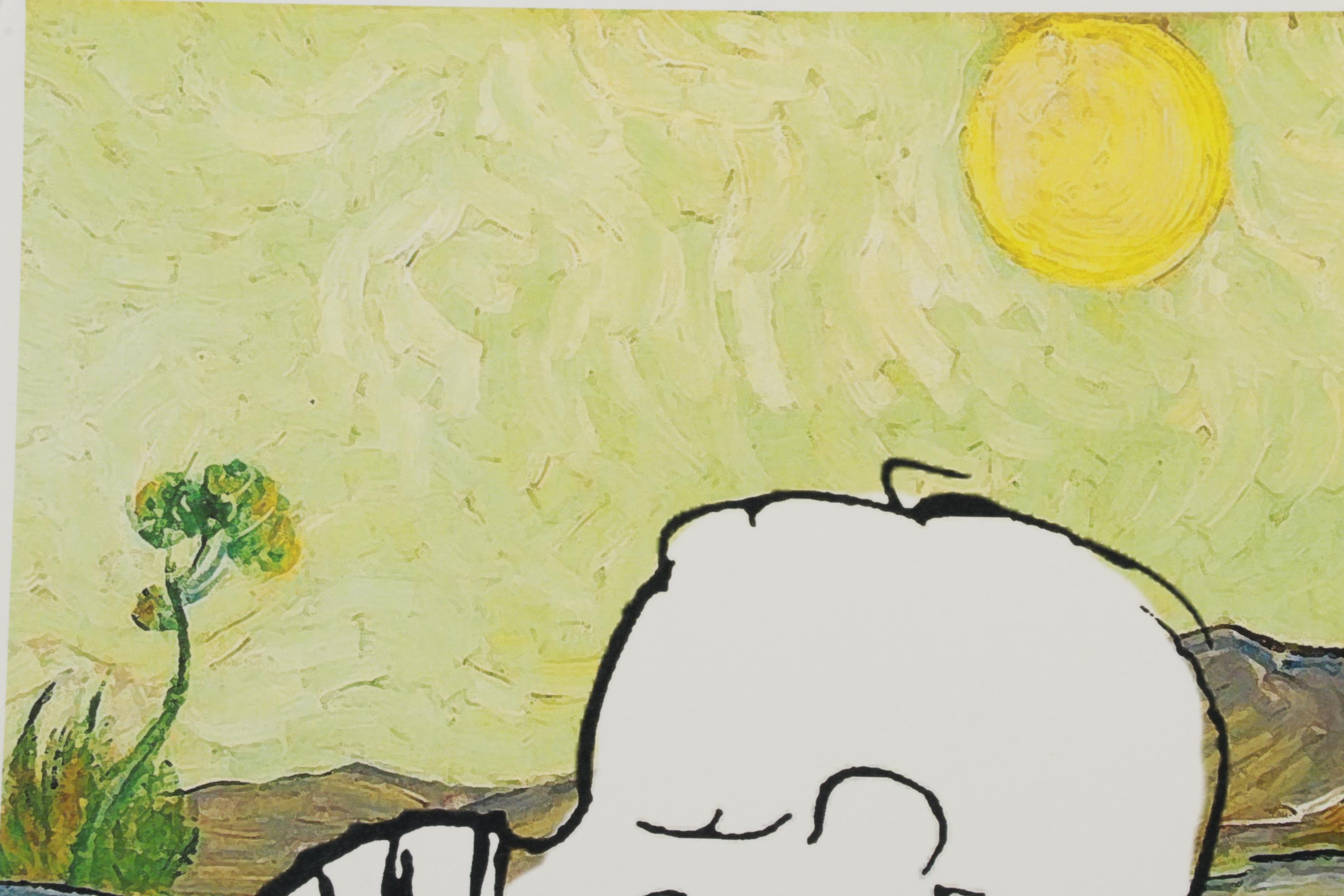 Death NYC Pop Art Graphic Print of Lucy and Schroeder