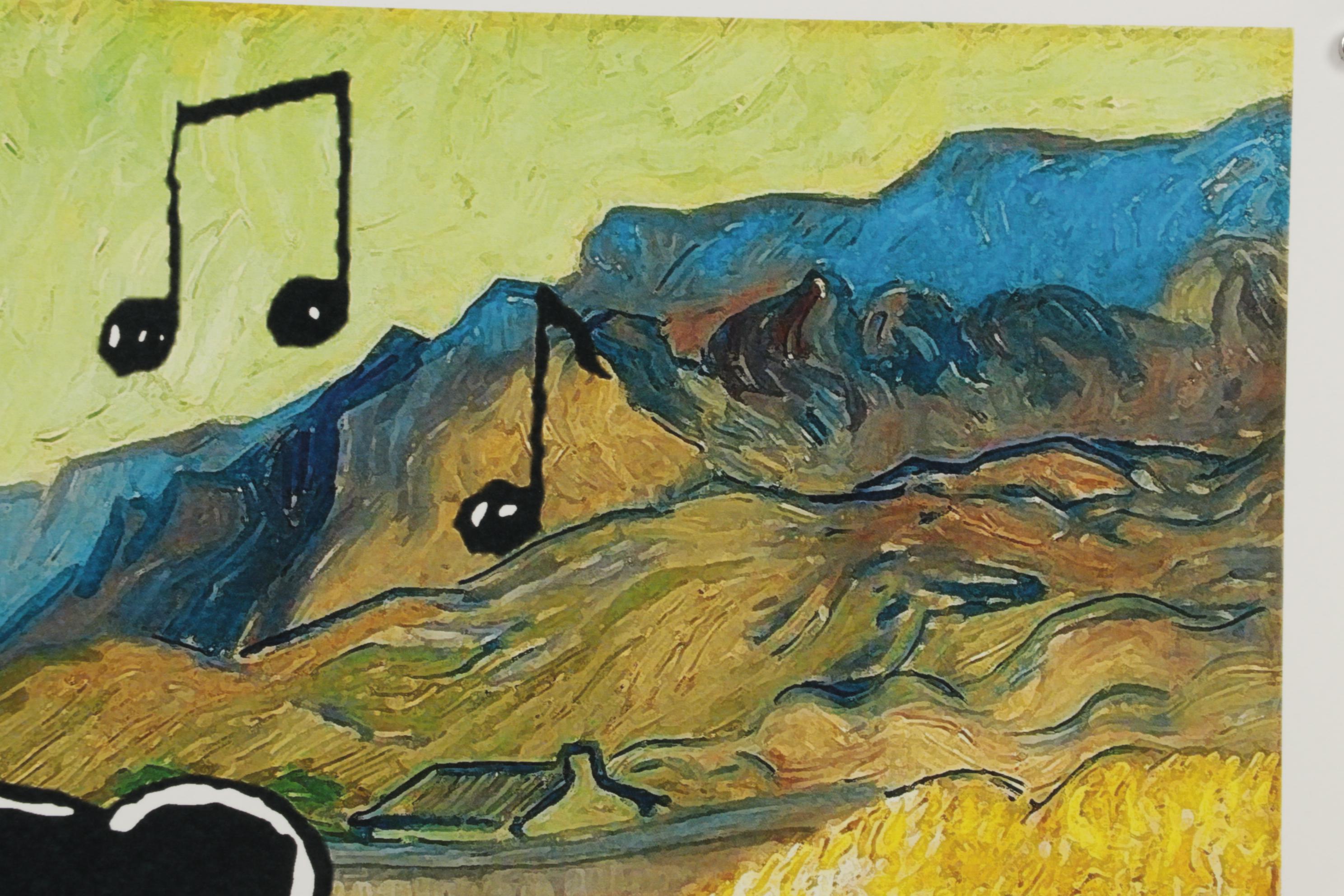 Death NYC Pop Art Graphic Print of Lucy and Schroeder