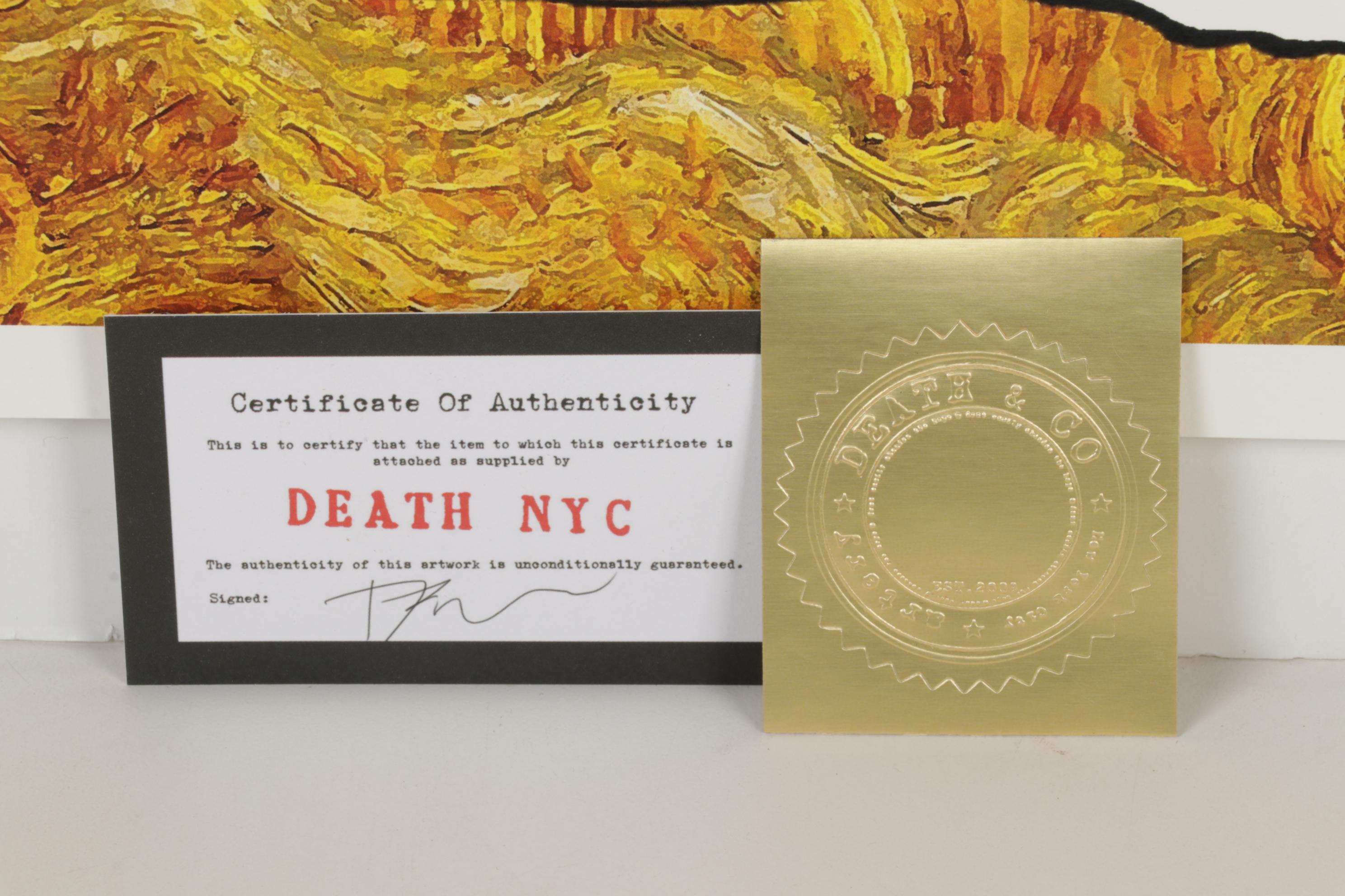 Death NYC Pop Art Graphic Print of Lucy and Schroeder