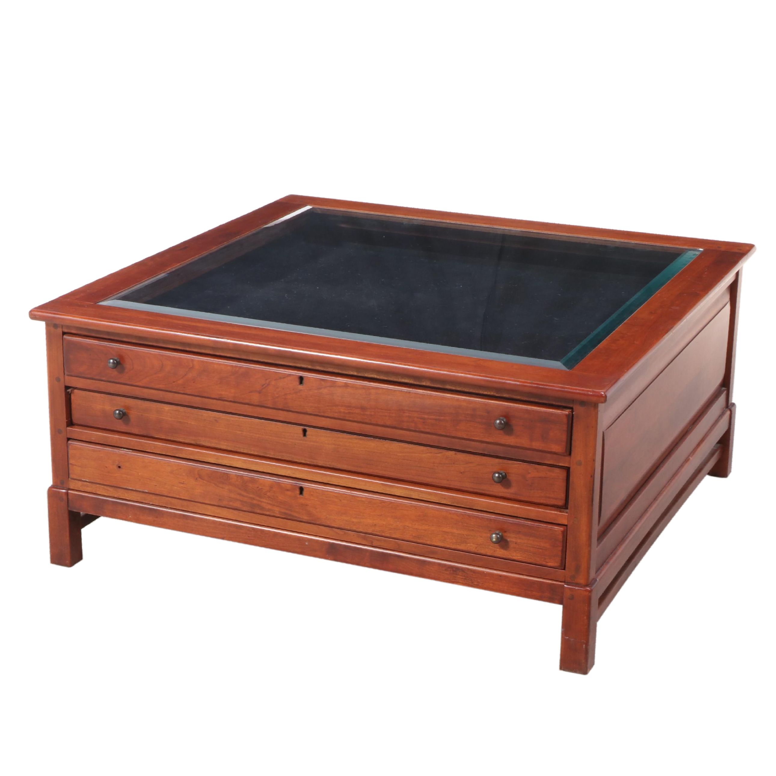 Bob Timberlake for Lexington Furniture Cherry Curio Coffee Table