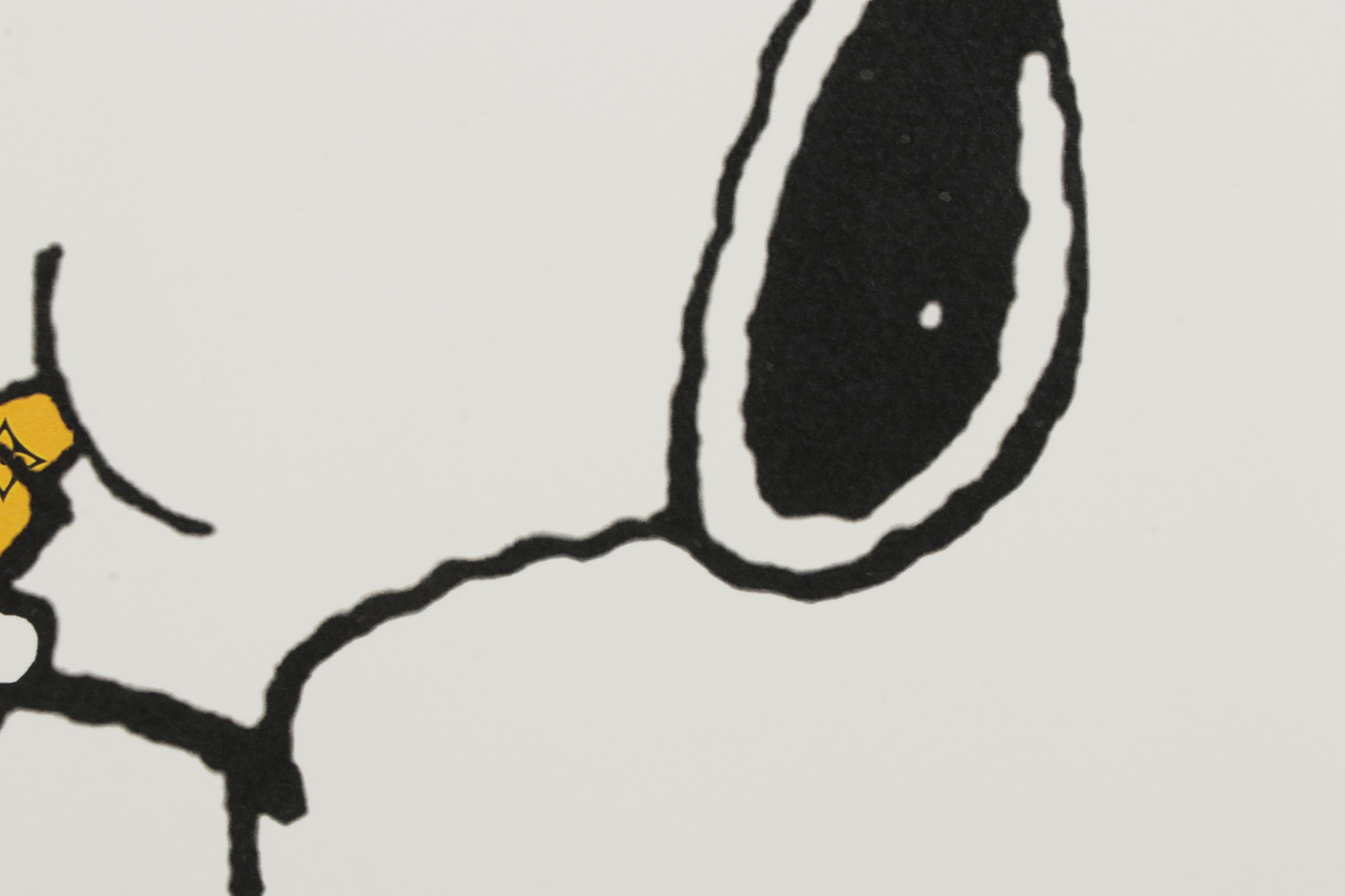 Death NYC Pop Art Graphic Print of Snoopy and Woodstock