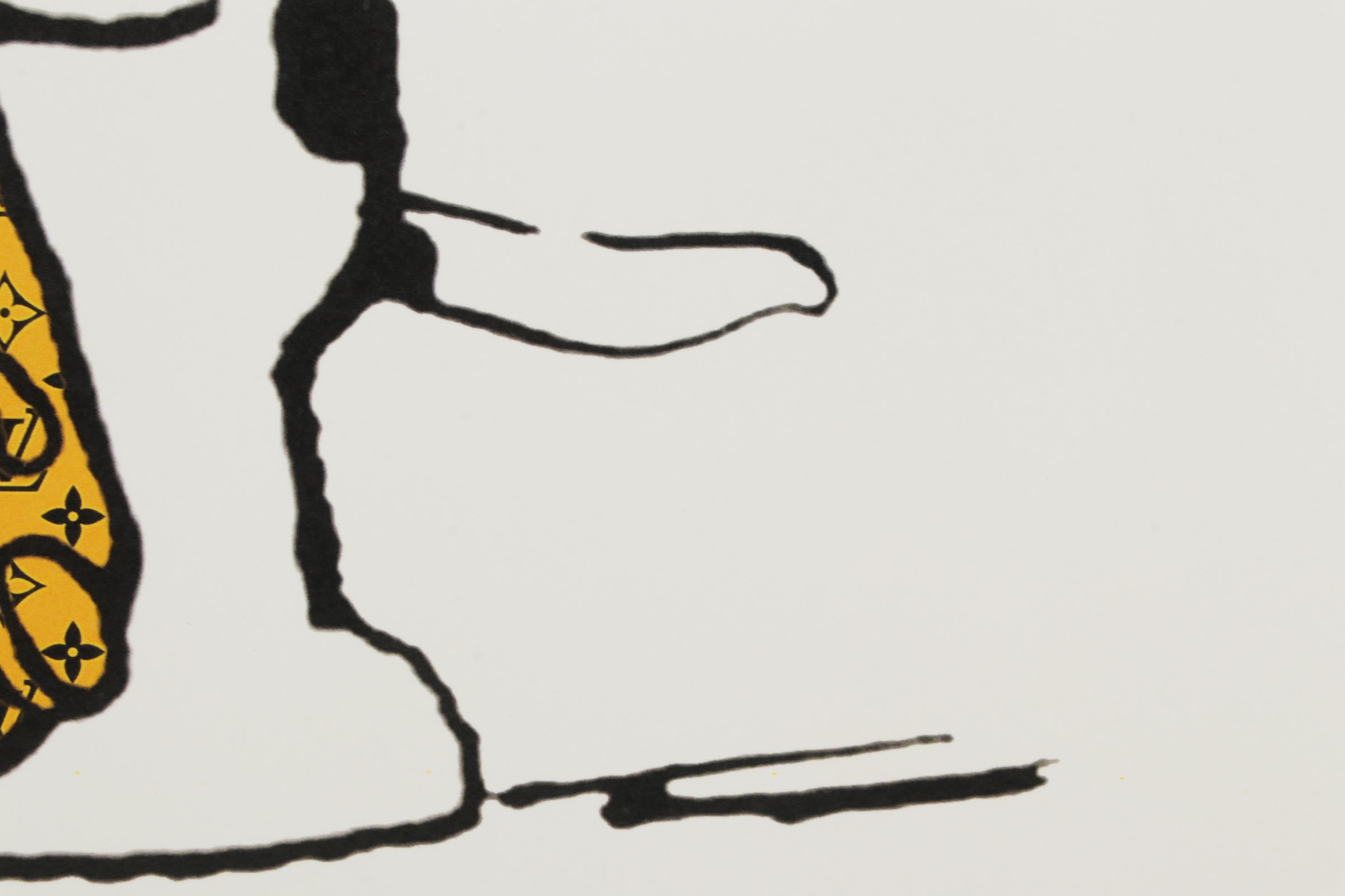 Death NYC Pop Art Graphic Print of Snoopy and Woodstock