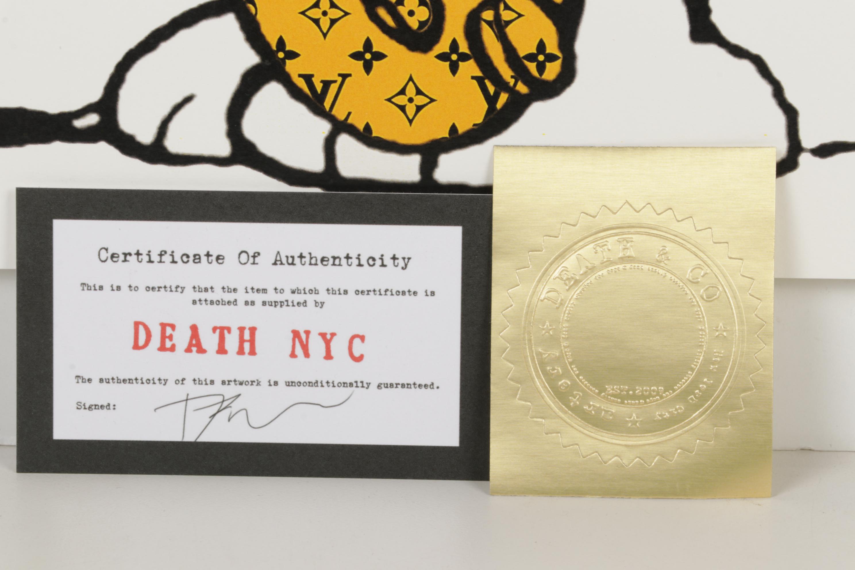 Death NYC Pop Art Graphic Print of Snoopy and Woodstock