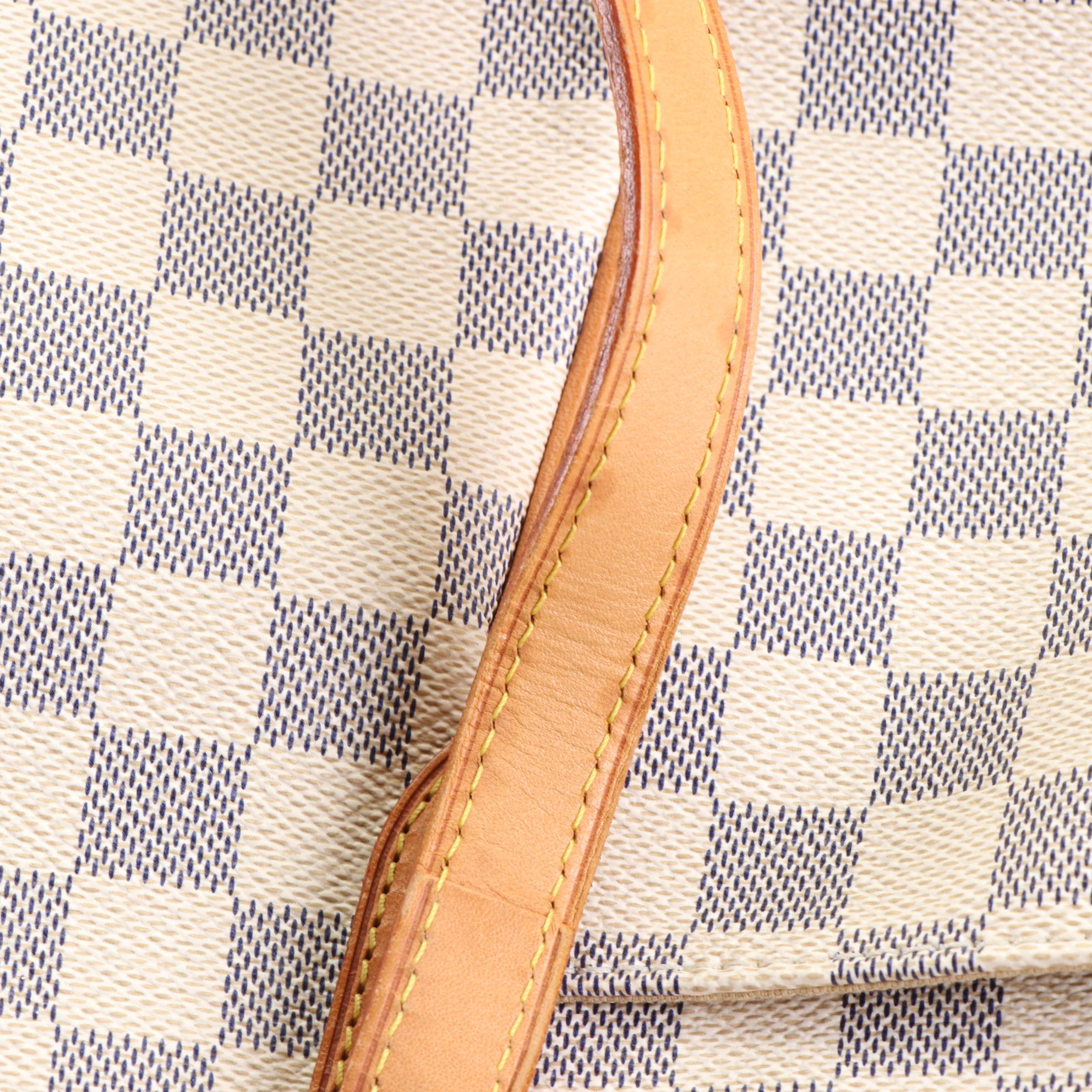 Louis Vuitton Totally MM Tote in Damier Azure Canvas