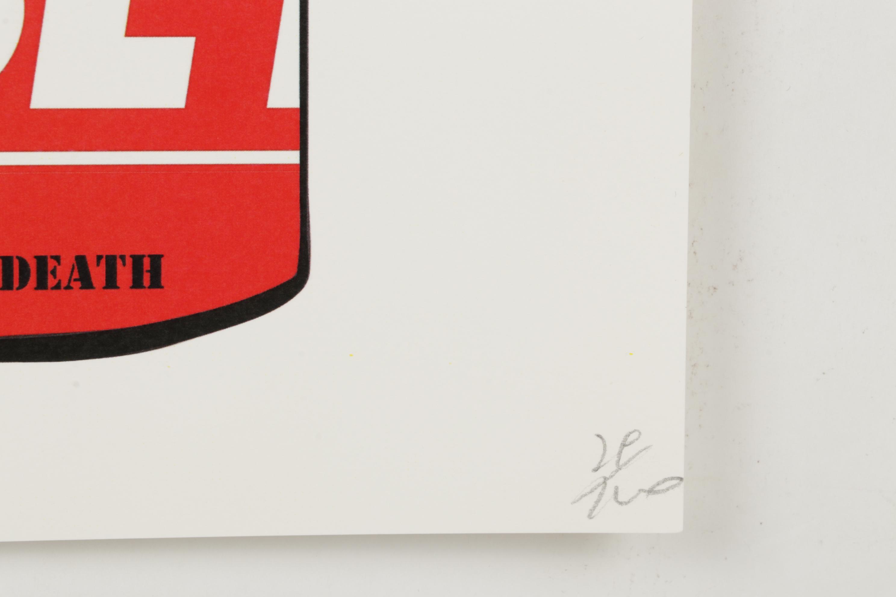 Death NYC Pop Art Graphic Print of "Obey" Spray Bottles