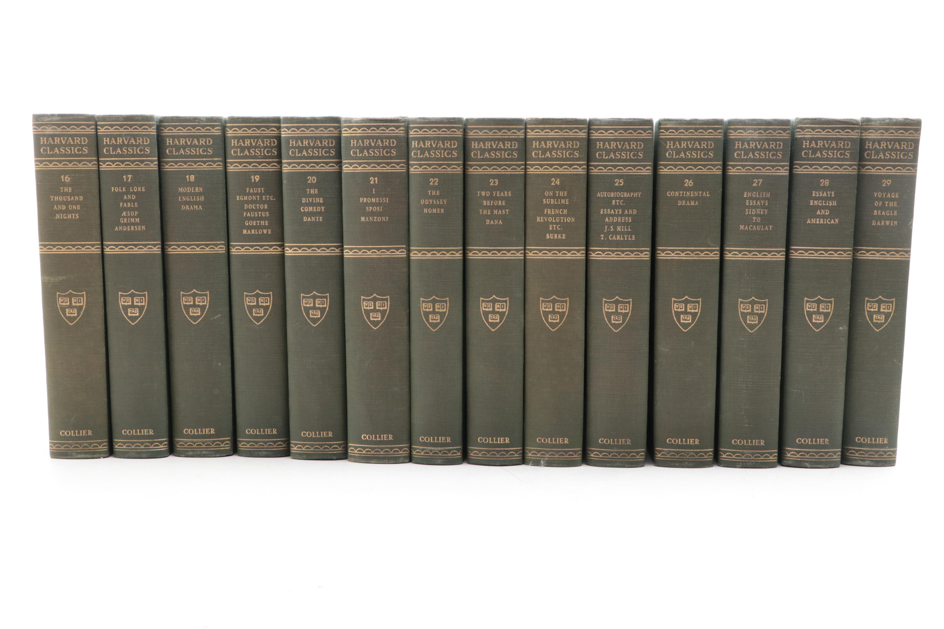 "The Harvard Classics" Complete Set Edited by Charles W. Eliot, Early 20th C.