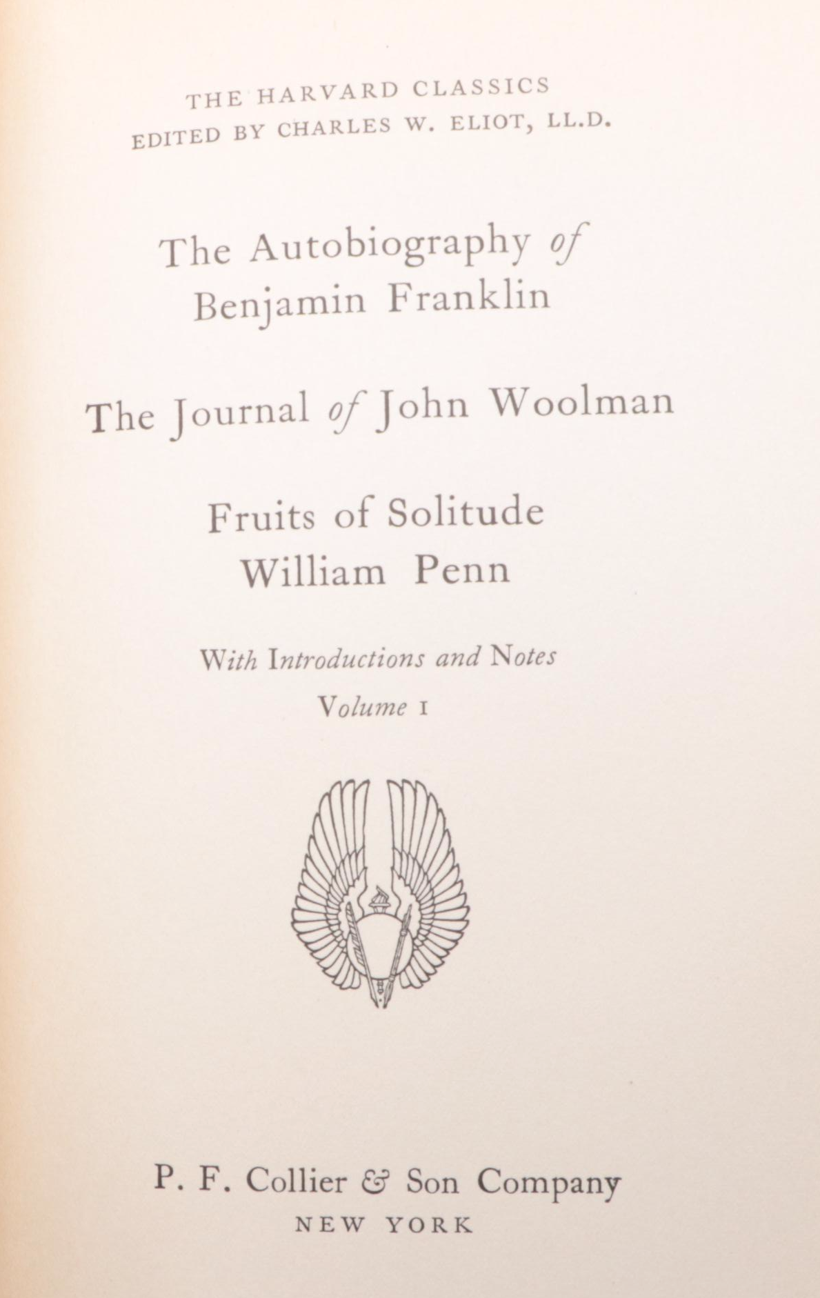 "The Harvard Classics" Complete Set Edited by Charles W. Eliot, Early 20th C.