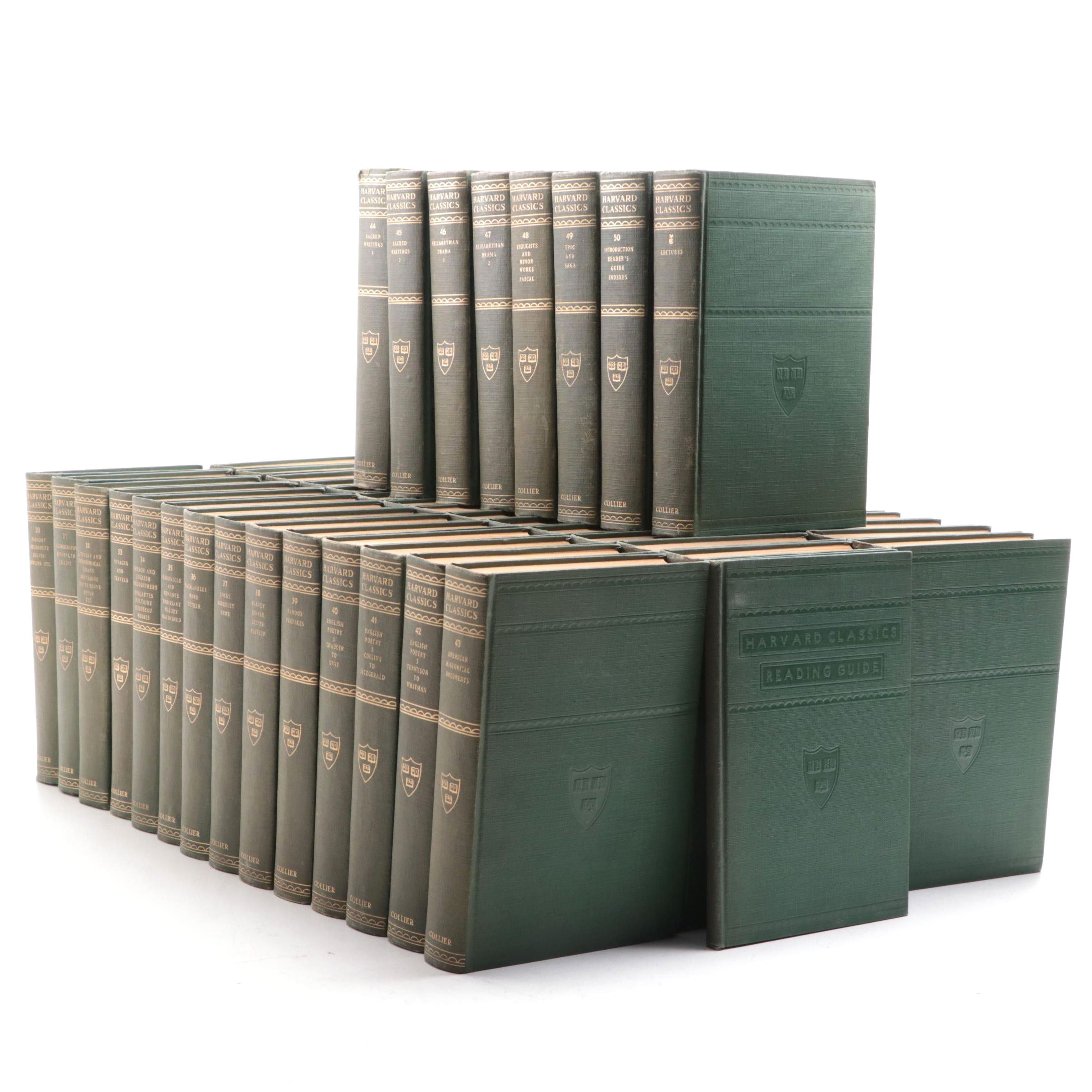 "The Harvard Classics" Complete Set Edited by Charles W. Eliot, Early 20th C.