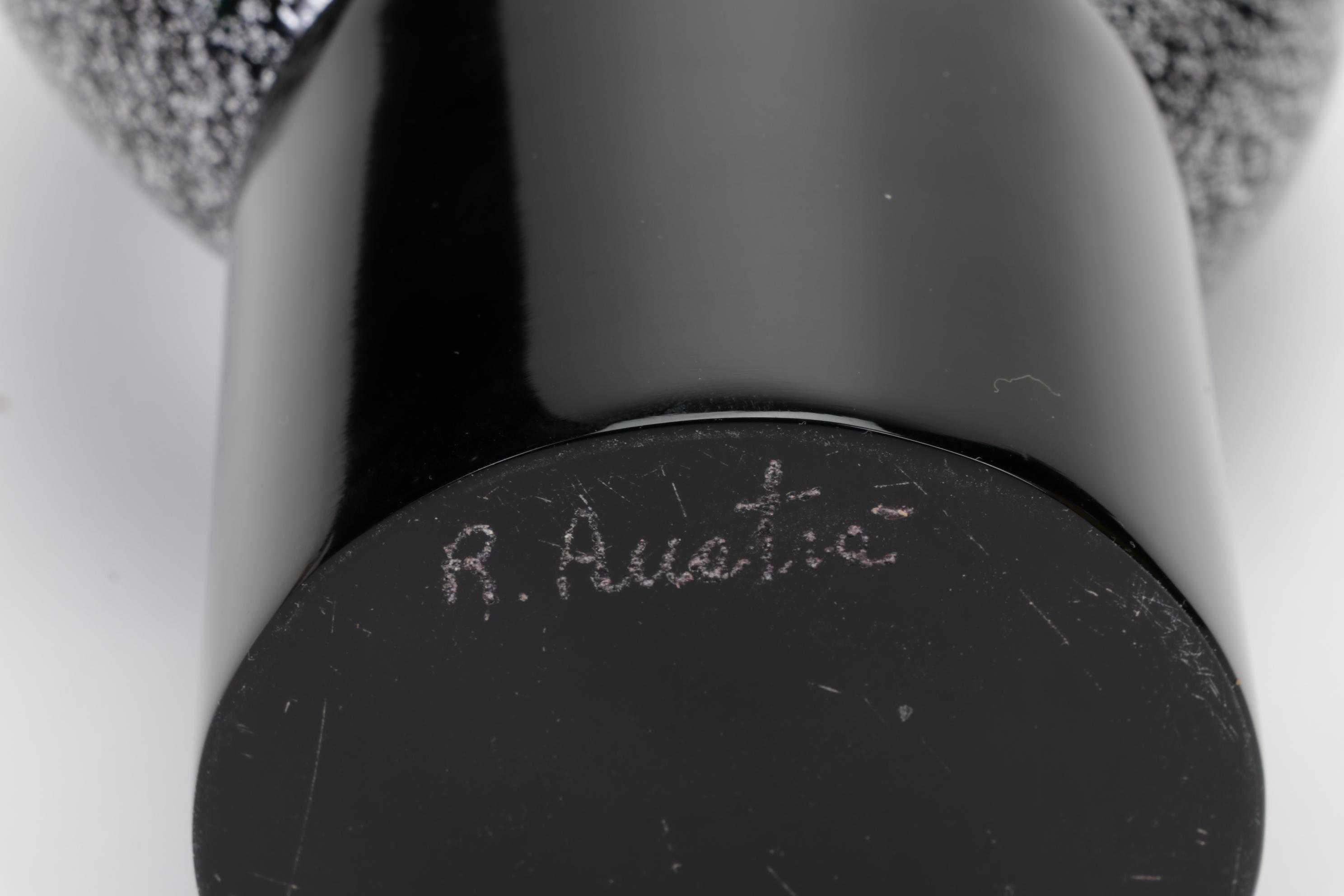 Renato Anatrà Murano Art Glass Sculpture "Love Knot," Late 20th Century