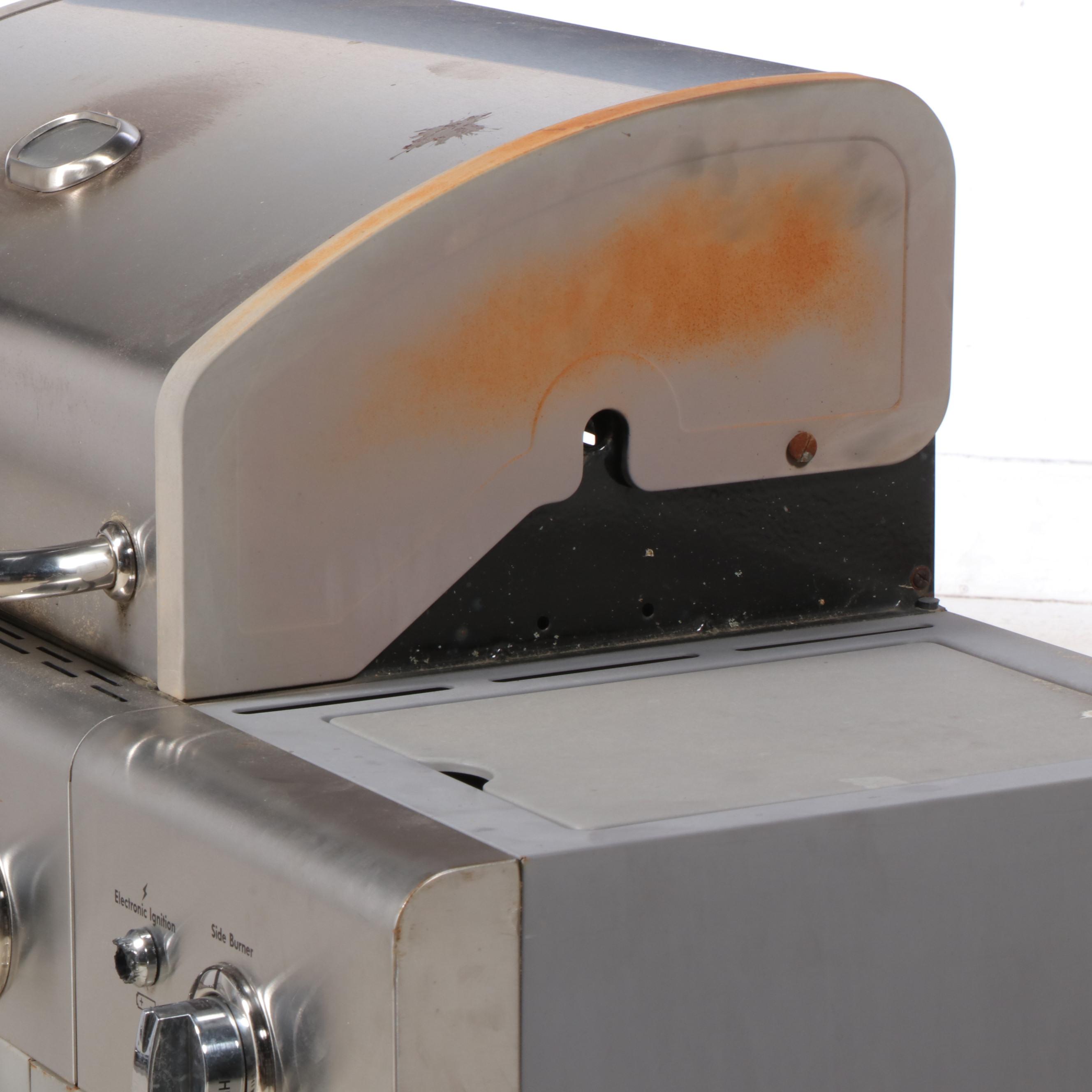 Kenmore Stainless Steel Extended Barbecue Gas Grill