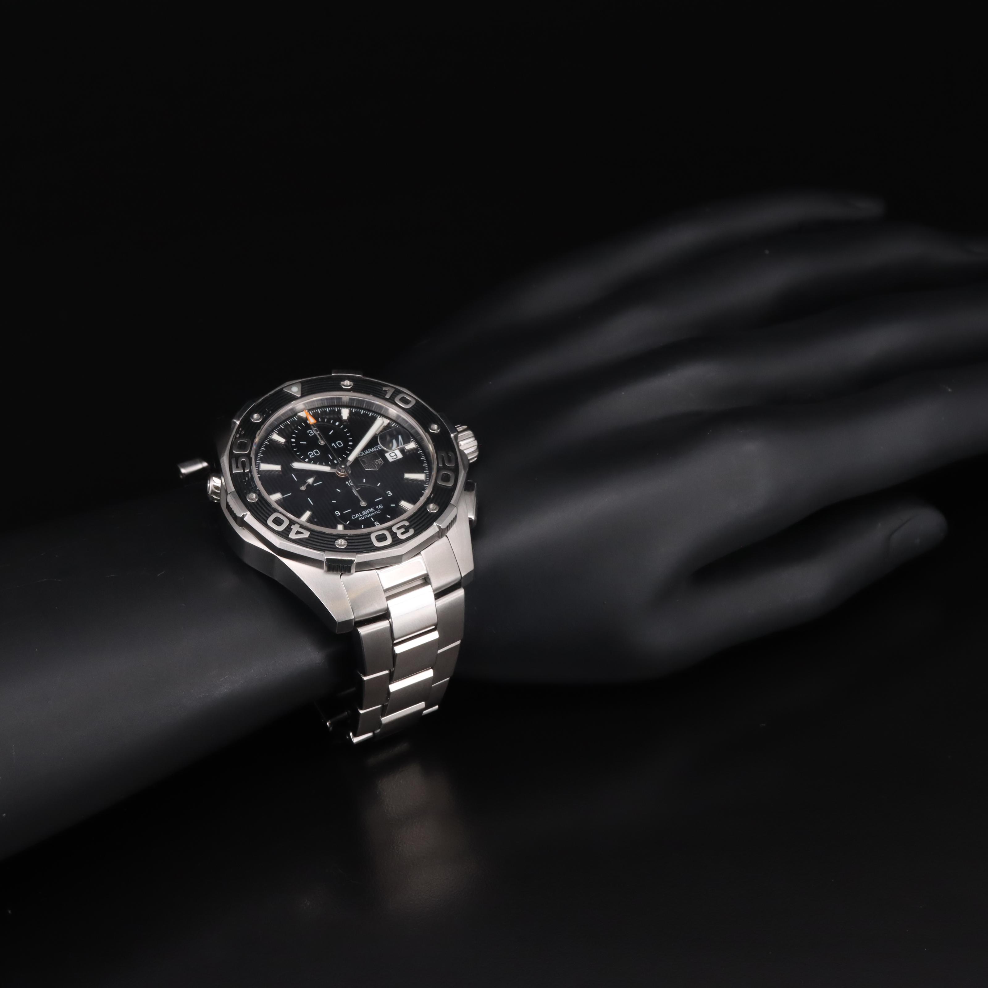 TAG Heuer Aquaracer Chronograph 500m Calibre 16 Steel Automatic Watch