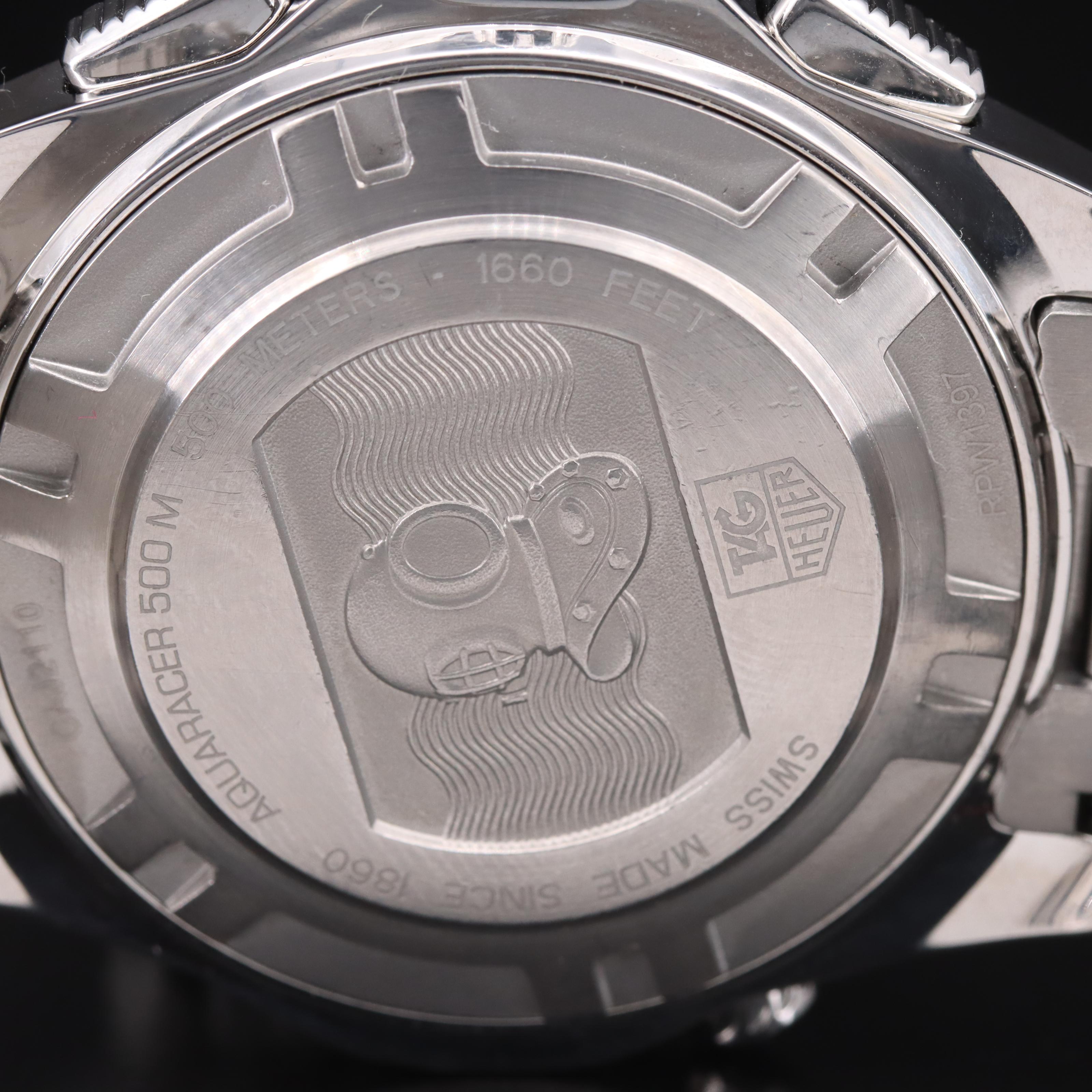 TAG Heuer Aquaracer Chronograph 500m Calibre 16 Steel Automatic Watch